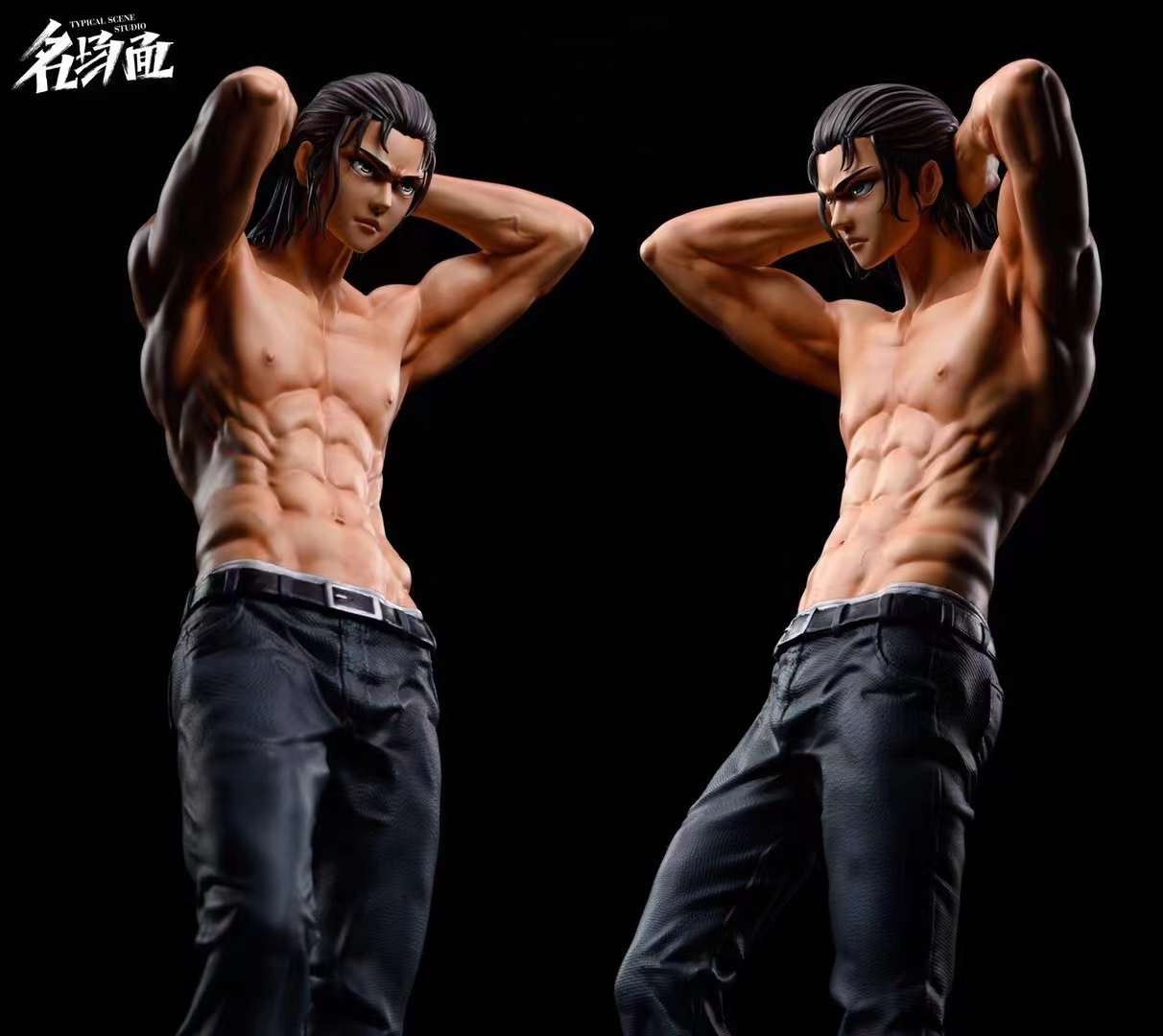 Pre-order Typical Scene Studio 1/6 Attack on Titan Eren Jaeger looking in the mirror Statue