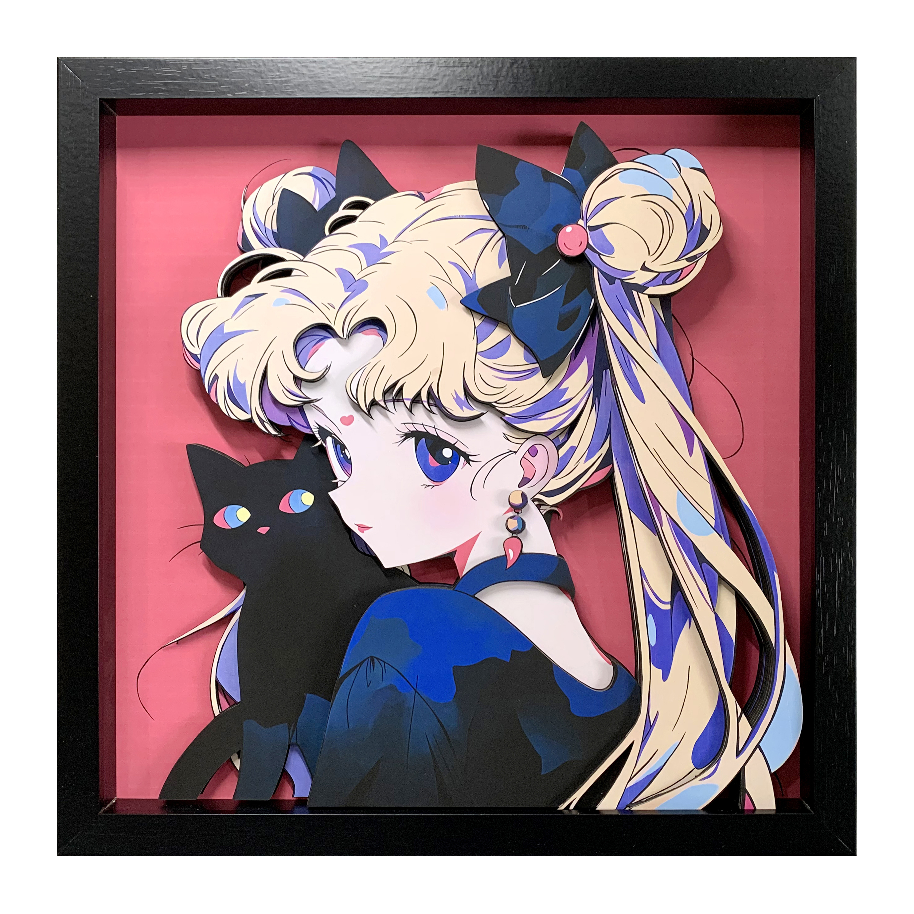 PRE-ORDER MOMO Studio - Sailor Moon - 3D Decorative Paint of Usagi Tsukino Scence