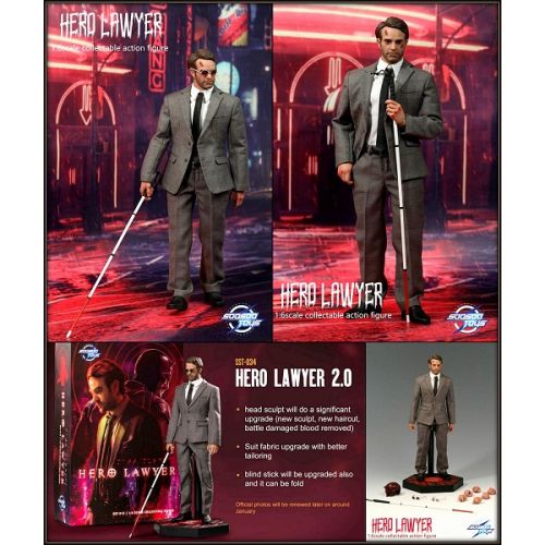 Pre-order Soosootoys SST034 1/6 scale Hero Lawyer 2.0 Action Figure