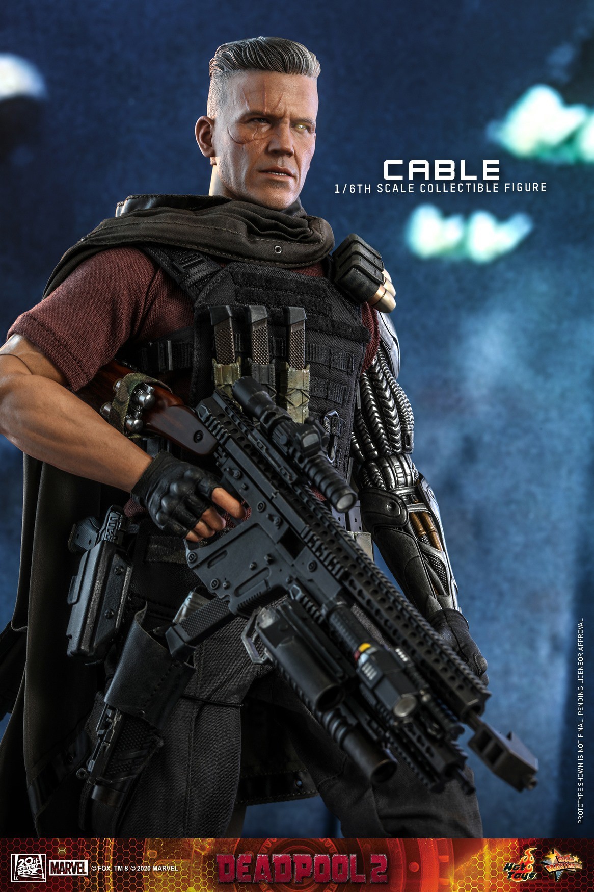 【IN STOCK】Hottoys MMS583 Deadpool 2 Cable Josh Brolin 1/6 Scale Action Figure