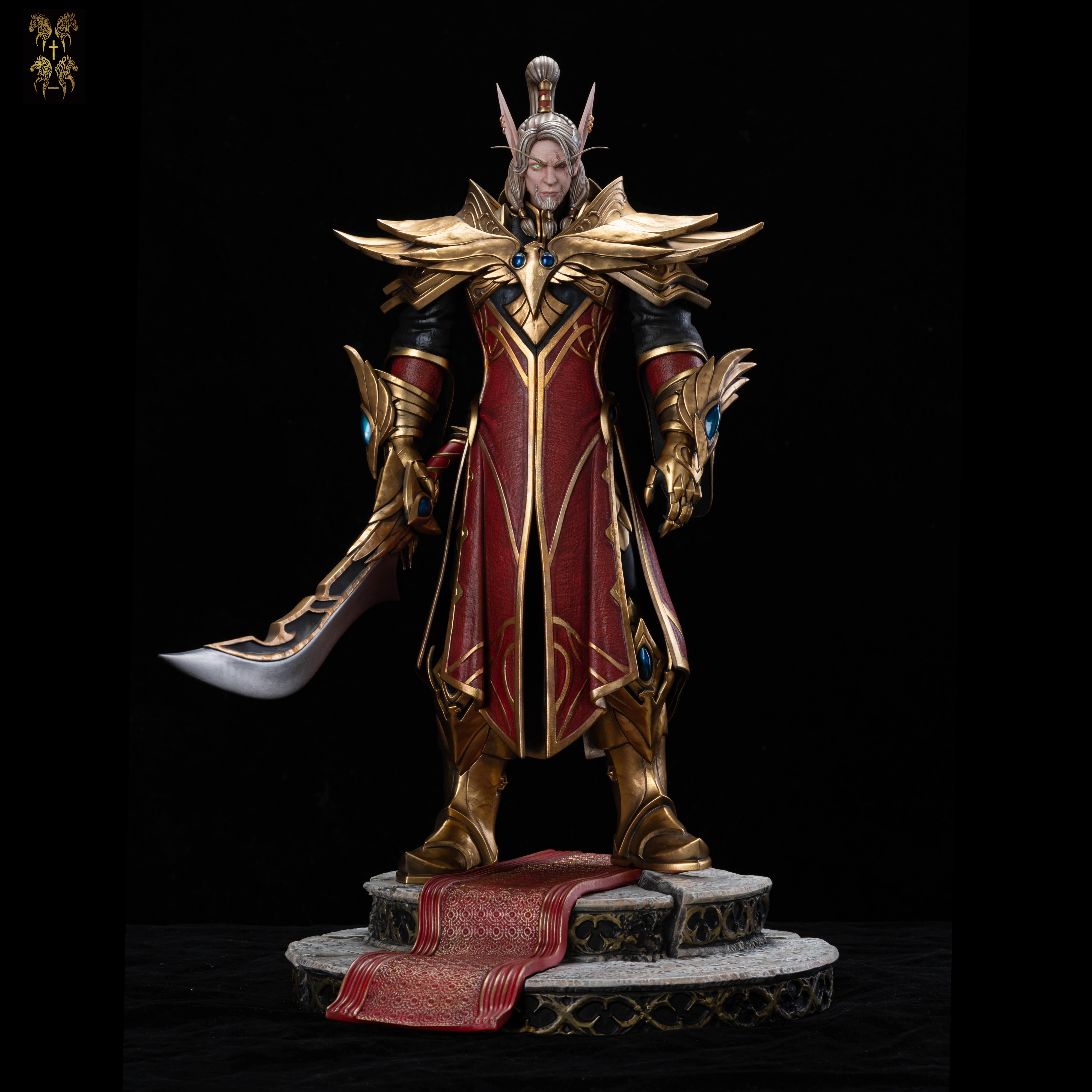 PRE-ORDER Four Horsemen studio World of Warcraft Silvermoon City Lor'themar Theron 1/5 Statue(GK)