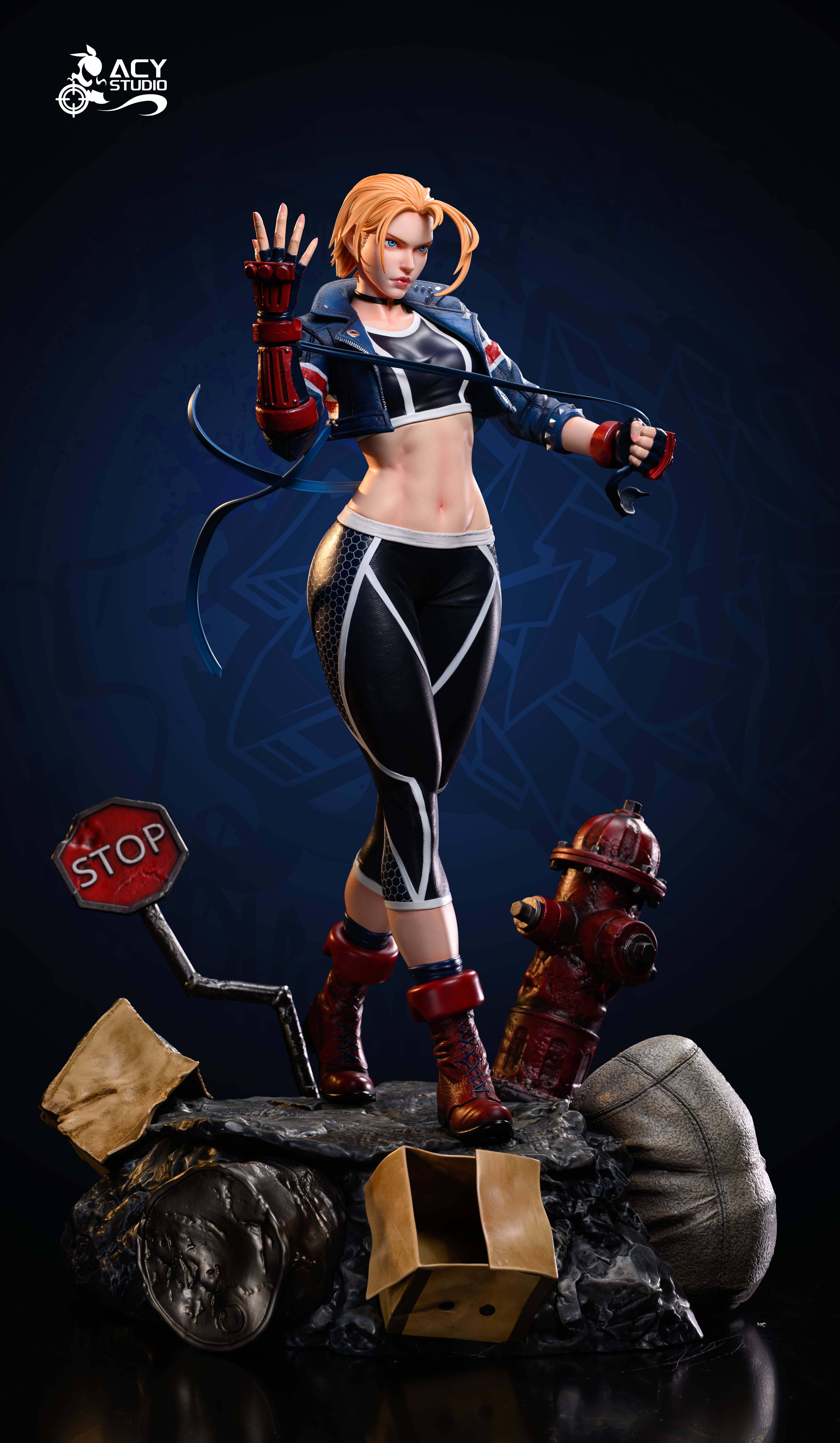PRE-ORDER Acy Studio - Street Fighter Fifth & Sixth Generation Cammy White – 1/4 Scale Resin Statue(GK) (Adult 18+)