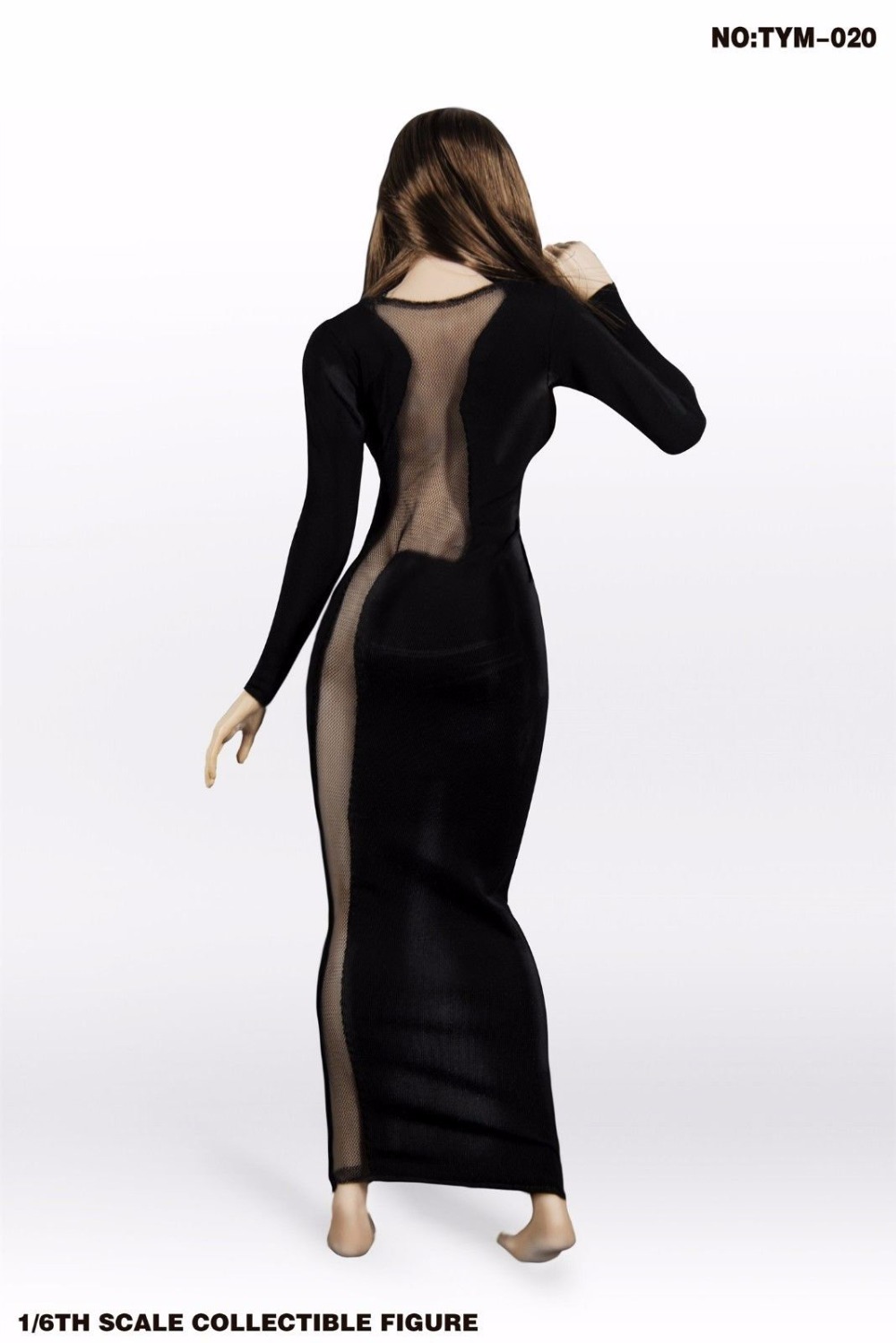 1/6 Sexy nightclub dress TYM-20 European and American star red carpet dress for big breasts action figure female
