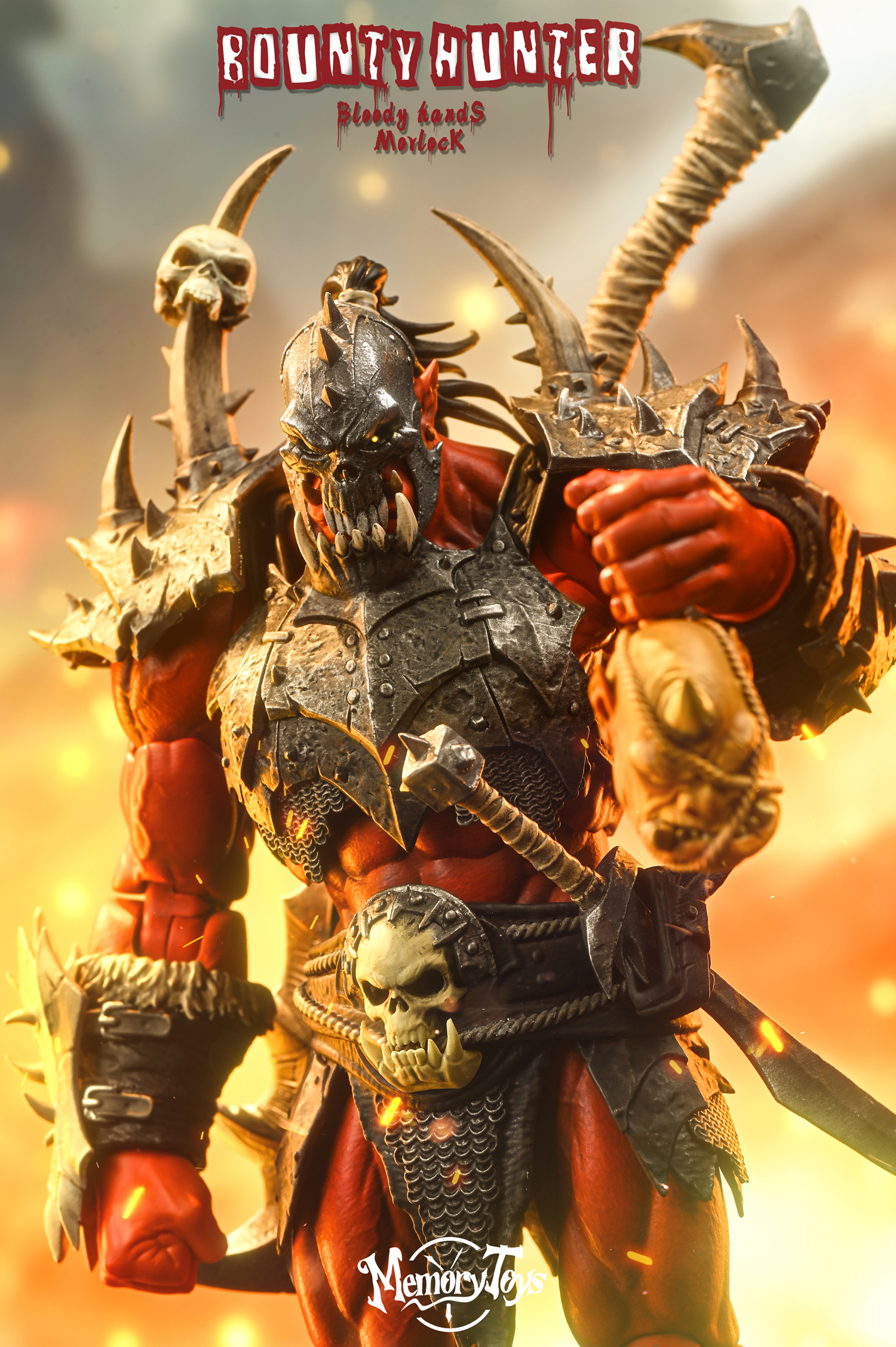 PRE-ORDER Memory tosy World of Warcraft Bounty Hunter Bloody Hands Morlock (MT2301) 1/12 Action Figure