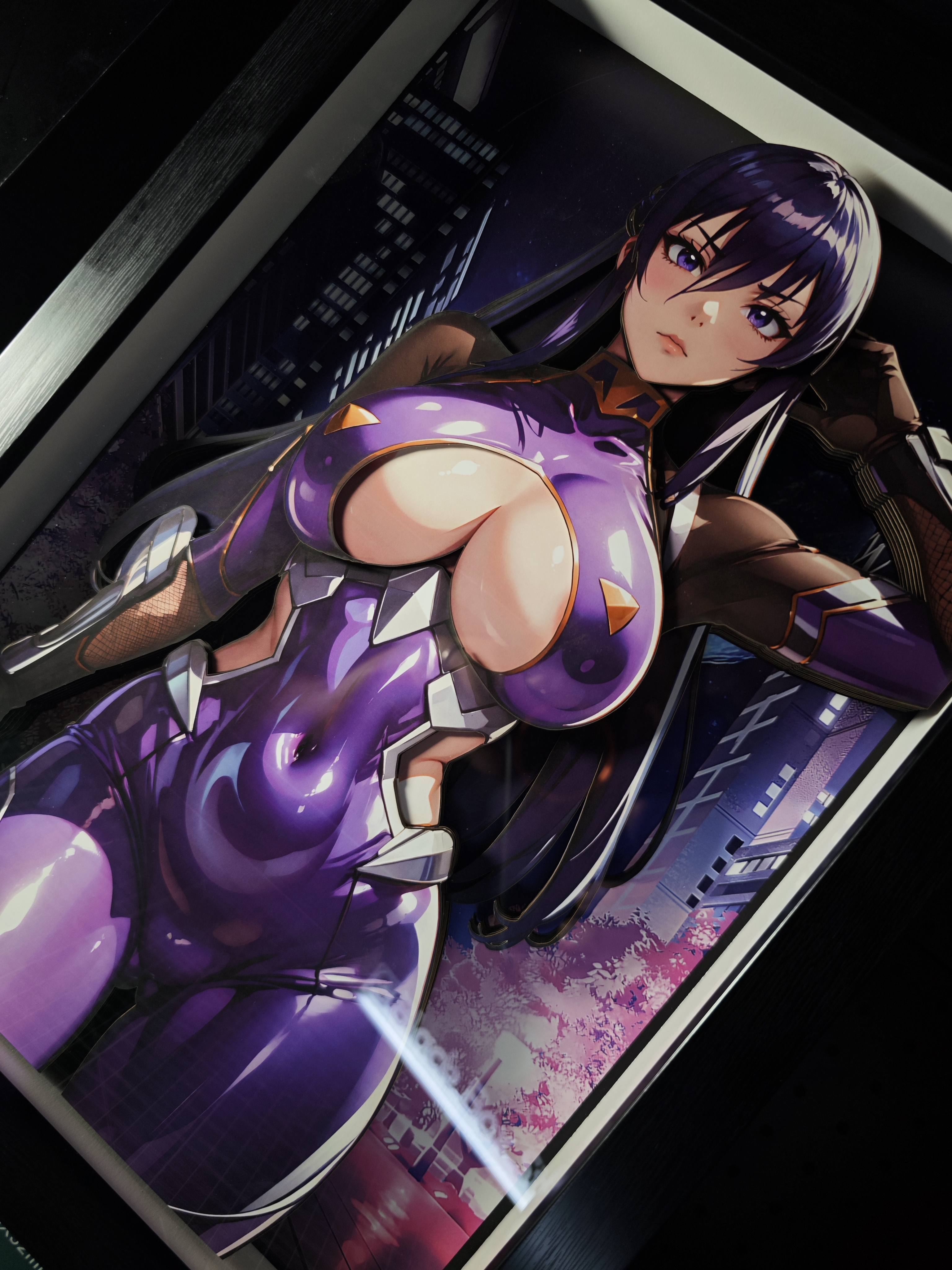 PRE-ORDER Black Box Studio - Mahou Kaiju Series – BA-017 & BBLG-010 Rinko Akiyama 3D Decorative Painting Scene (Adult 18+)