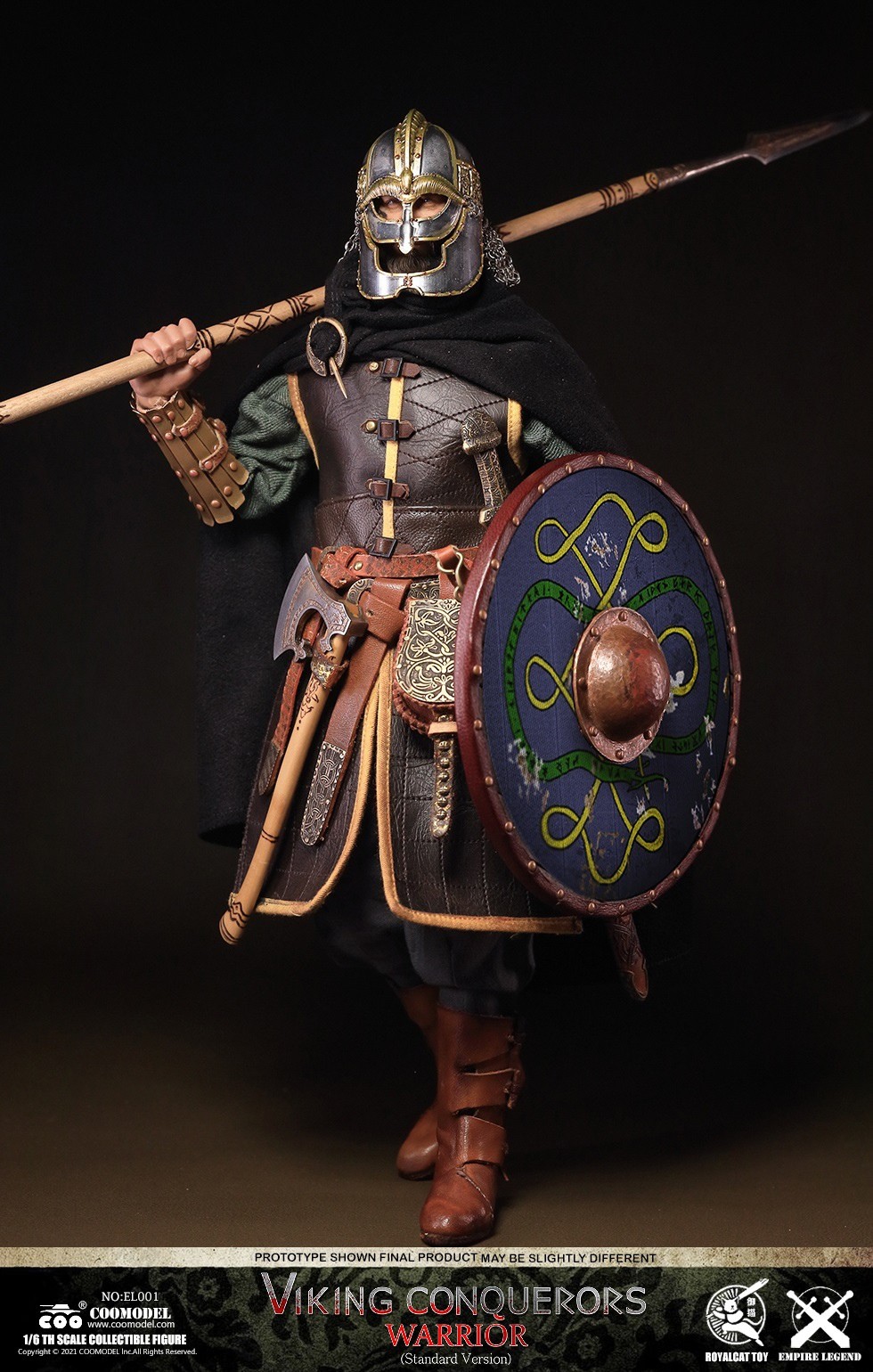 【IN STOCK】Legends of Empires Collectible Viking Conquerors Warrior COOMODEL EL001 1/6 Scale Action Figure
