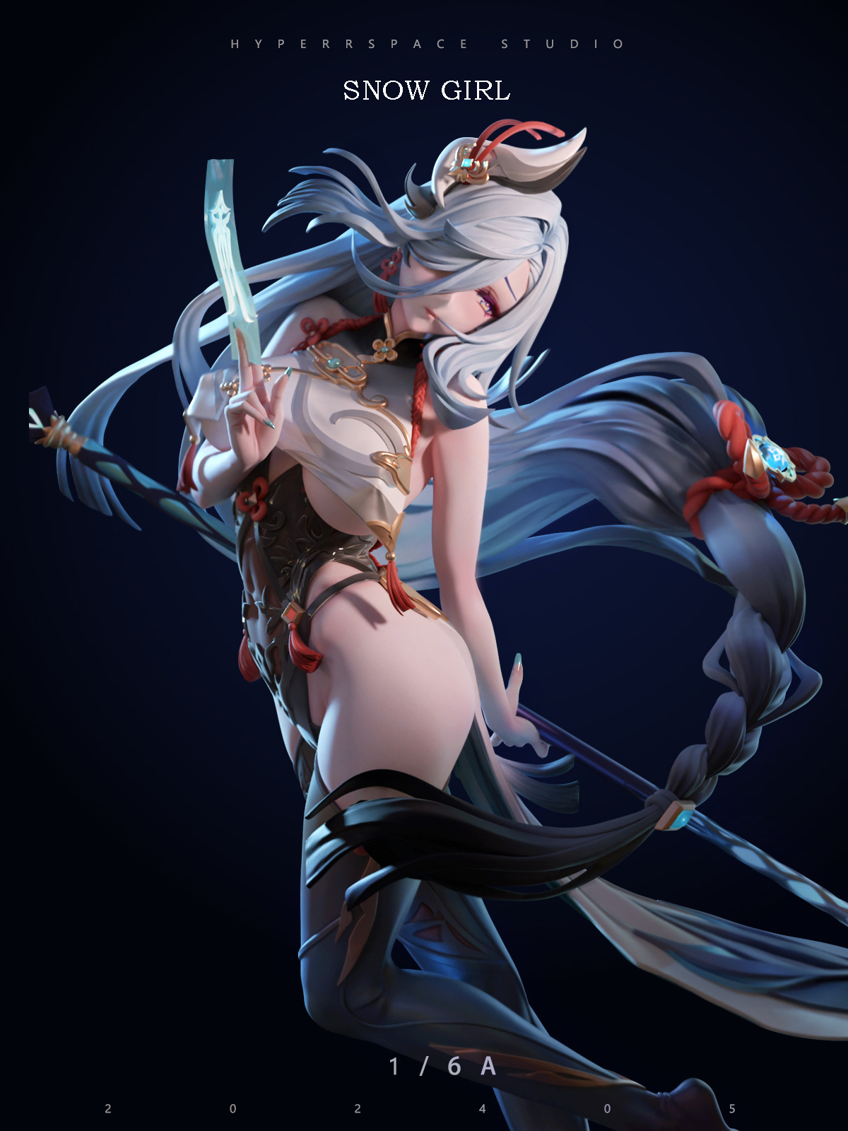 HyperSpace Studio - Genshin Impact Shenhe 1/6 Statue(GK) (Adult 18+)