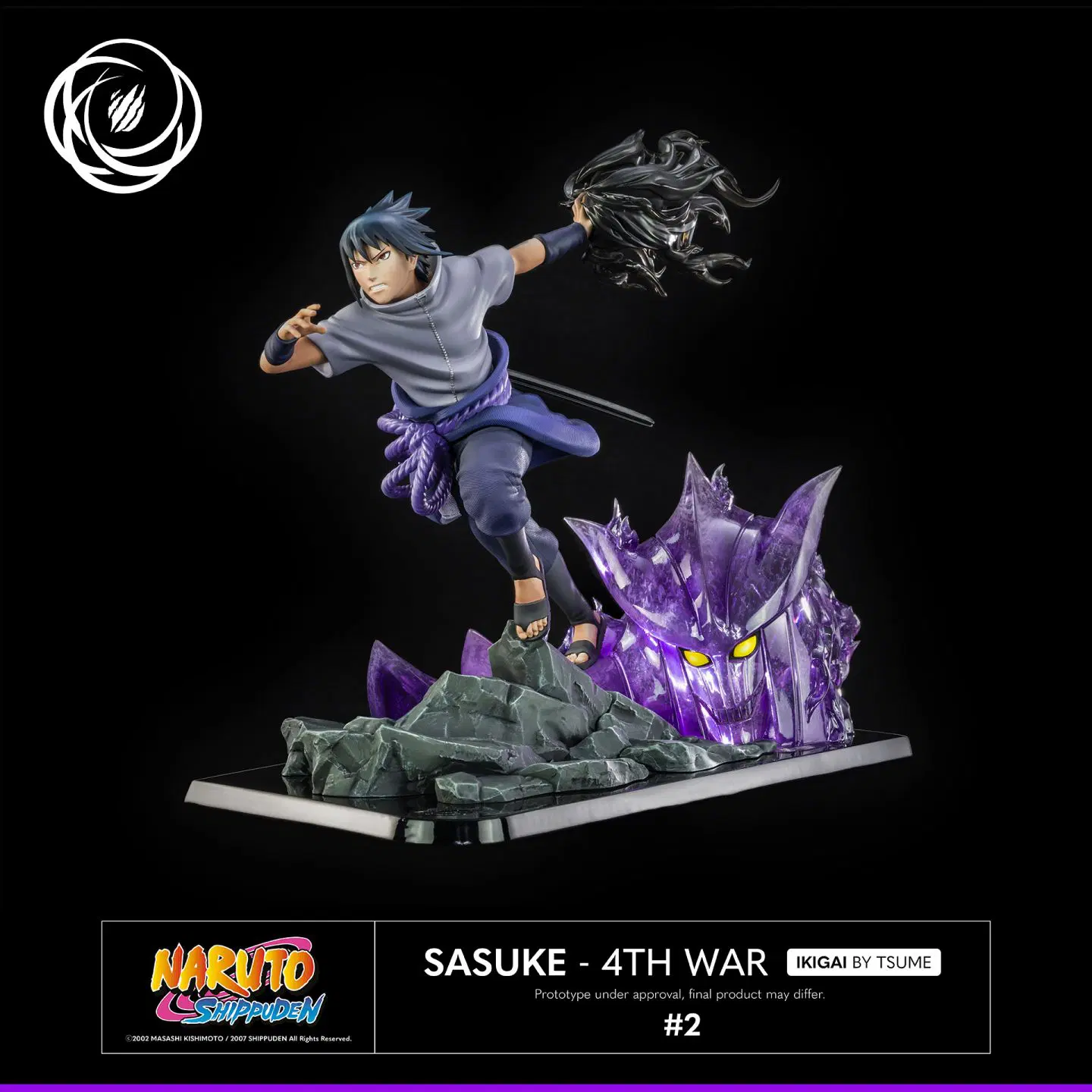 In Stock Tsume Art Naruto: Shippuden Sasuke – 4th War 1/6 Scale Statue