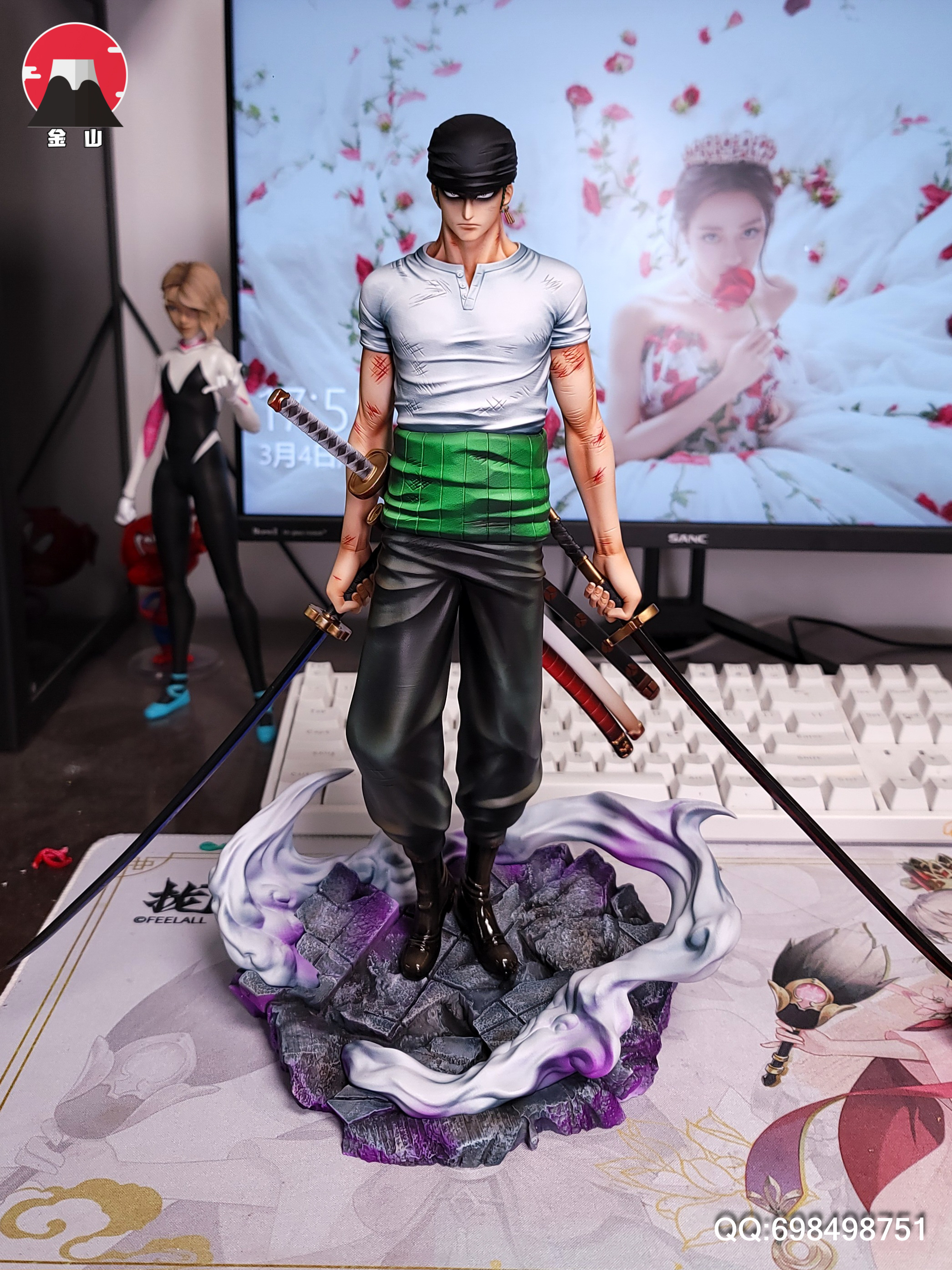 PRE-ORDER Jinshan-Studio - ONE PIECE - Thriller Bark Ver. Roronoa Zoro POP & 1/6 Scale Statue(GK)
