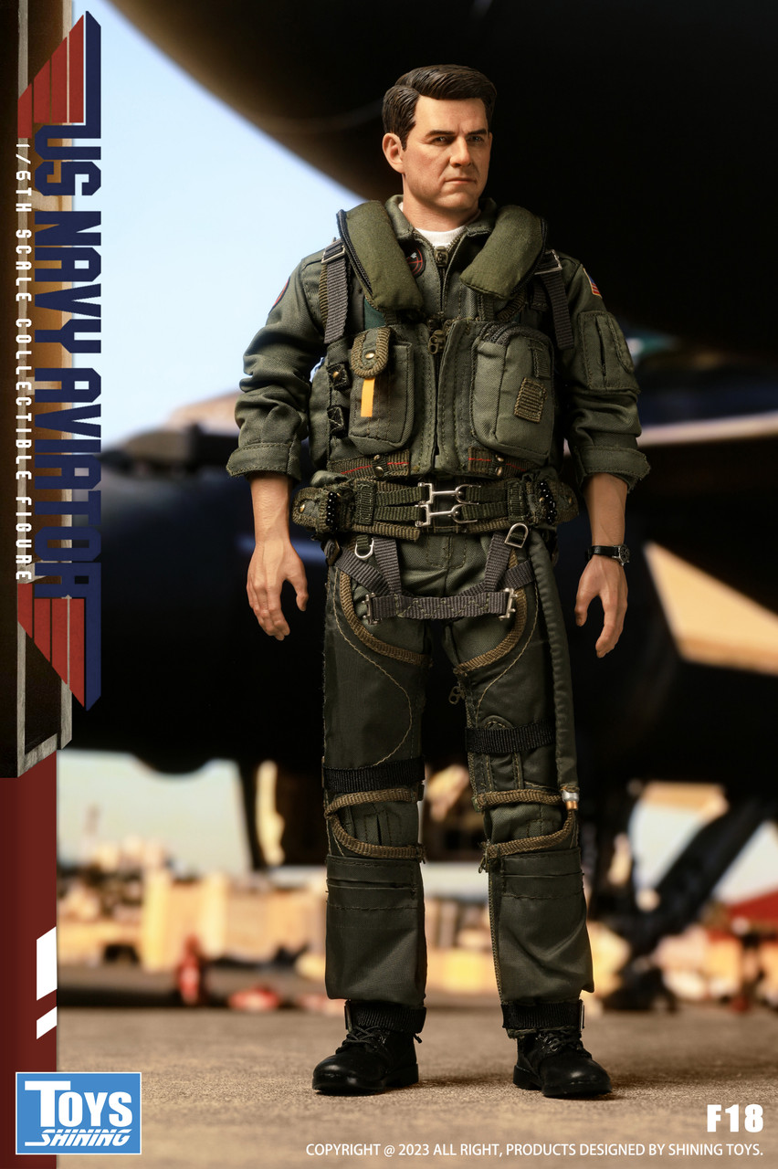 PRE-OREDER Shining Toys - F18 US NAVY AVIATOR - 1/6 Action Figure