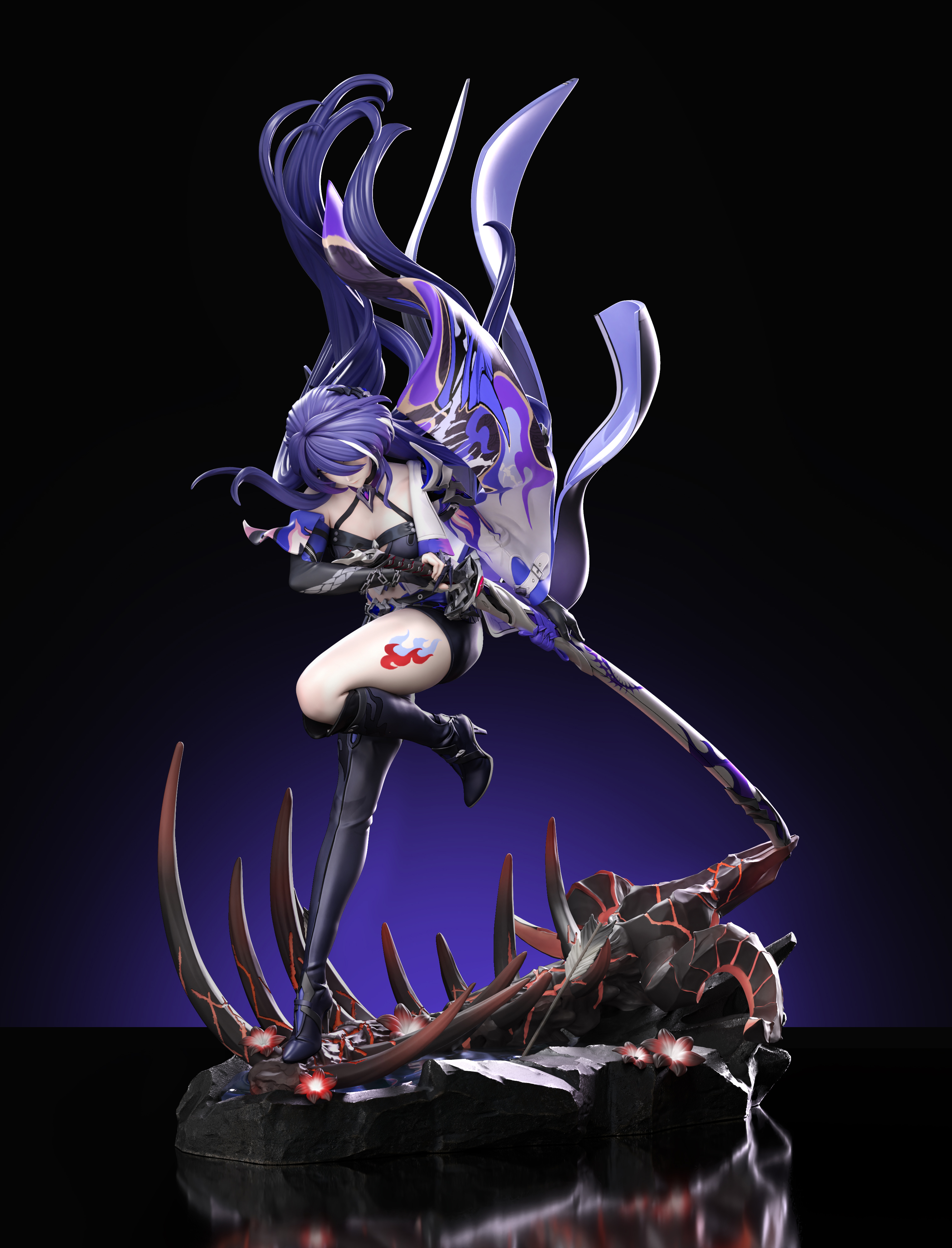 PRE-ORDER Hakimi Studio - Honkai: Star Rail Pinocchio Part 2 Acheron 1/6 Statue(GK) (Adult 18+)