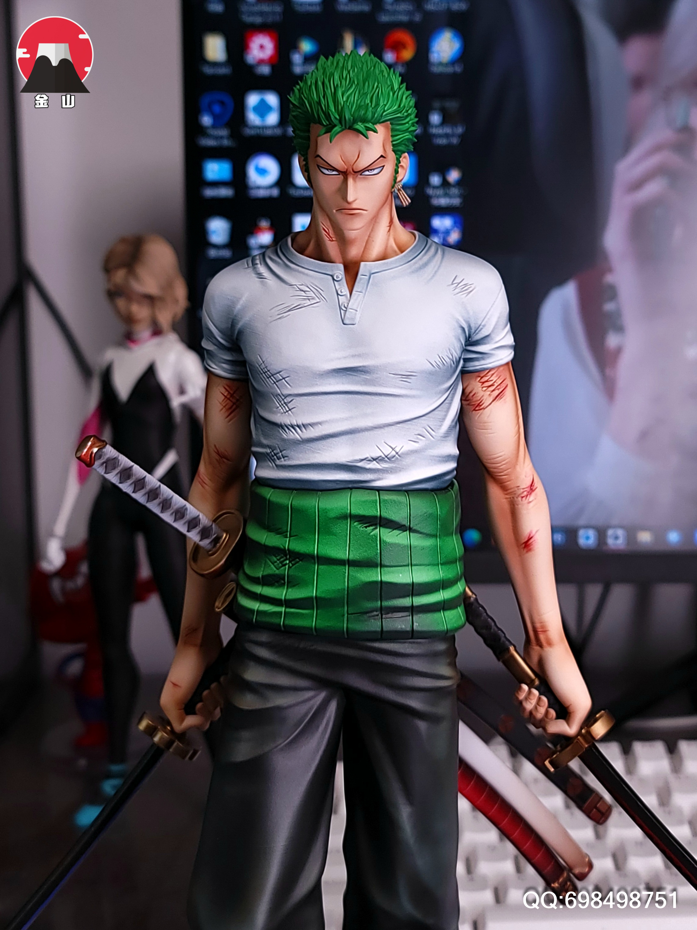 PRE-ORDER Jinshan-Studio - ONE PIECE - Thriller Bark Ver. Roronoa Zoro POP & 1/6 Scale Statue(GK)