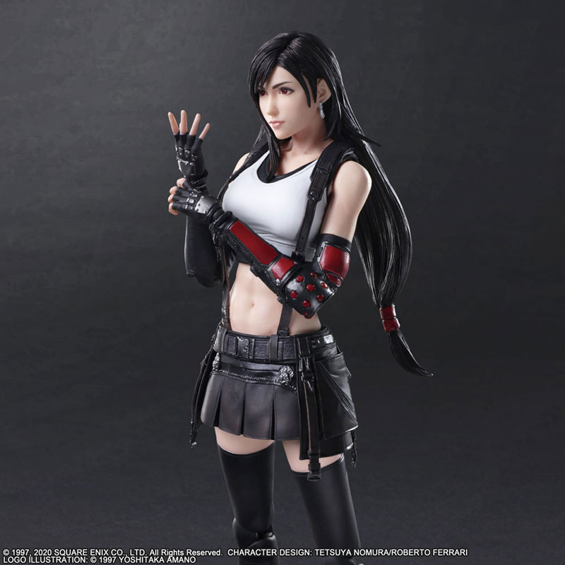 Instock Square Enix PLAY ARTS KAI Final Fantasy VII Remake version of tifa figure Action Figure