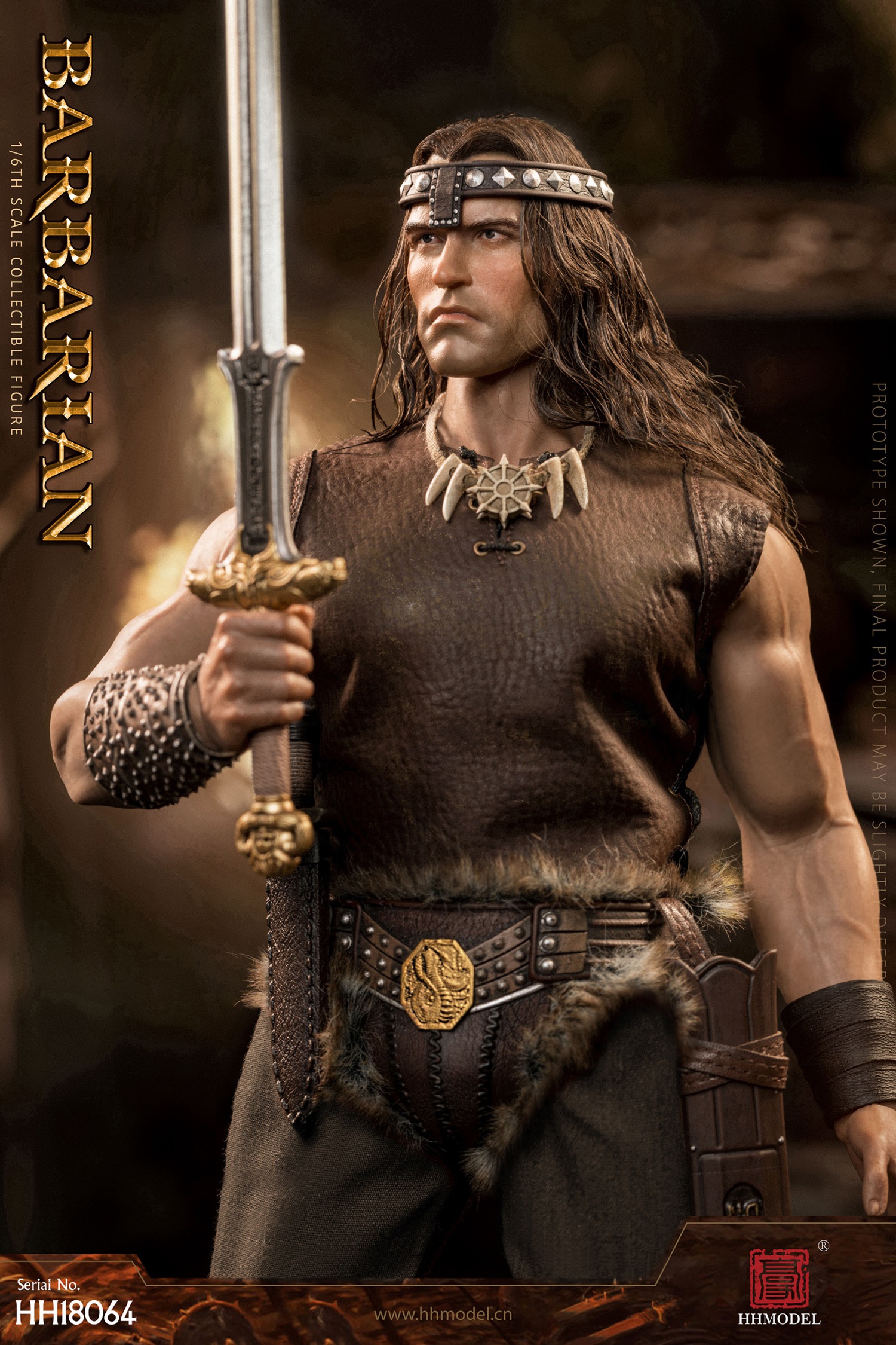 PRE-ORDER HHMODEL & HAOYUTOYS Imperial Legion Barbarian (HH18064) 1/6 Action Figure