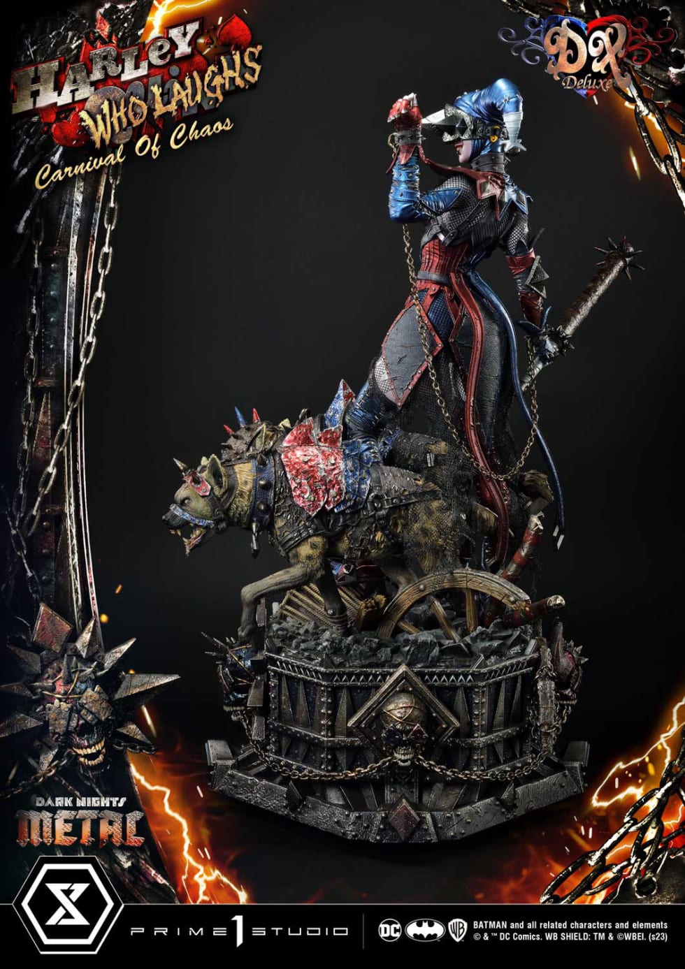 PRE-ORDER Prime 1 Studio - Museum Masterline Dark Nights: Metal Harley Quinn Who Laughs MMDCMT-13DXS 1/3 StatueGK