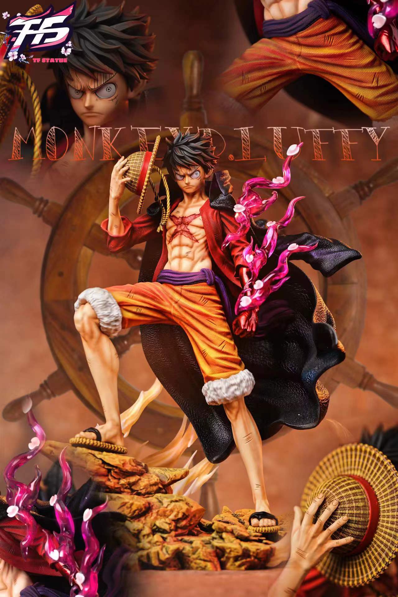 PRE-ORDER TF STATUE Studio - One Piece #1 The Five Emperors Luffy 1/6 Statue(GK)