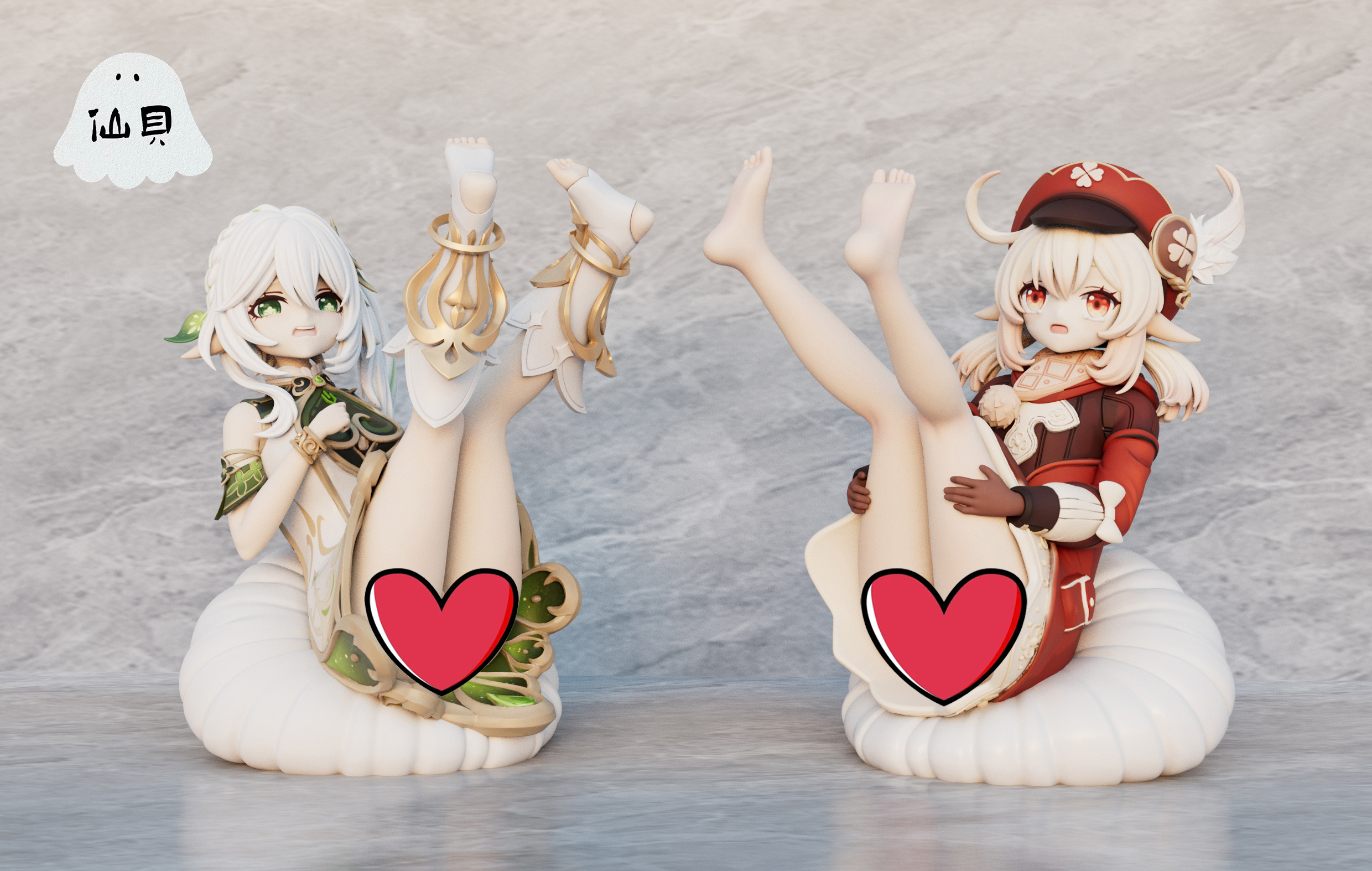Shellfish Studio - Genshin Impact Nahida & Klee Statue(GK) (Adult 18+)