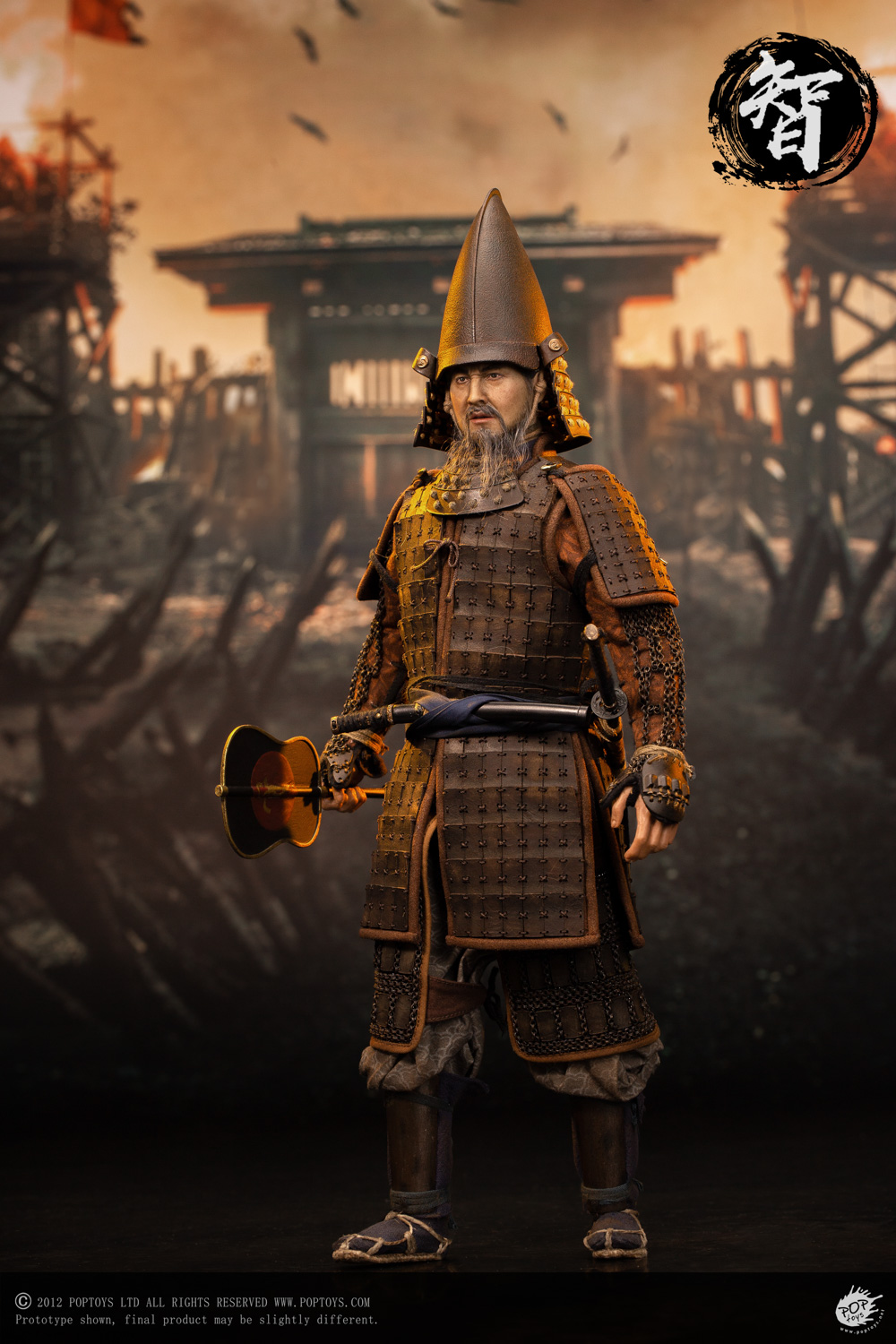 【IN Stock】POPTOYS 1/6 EX046 Ashigaru Trio Second Bomb Zhi Ashigaru Movable doll