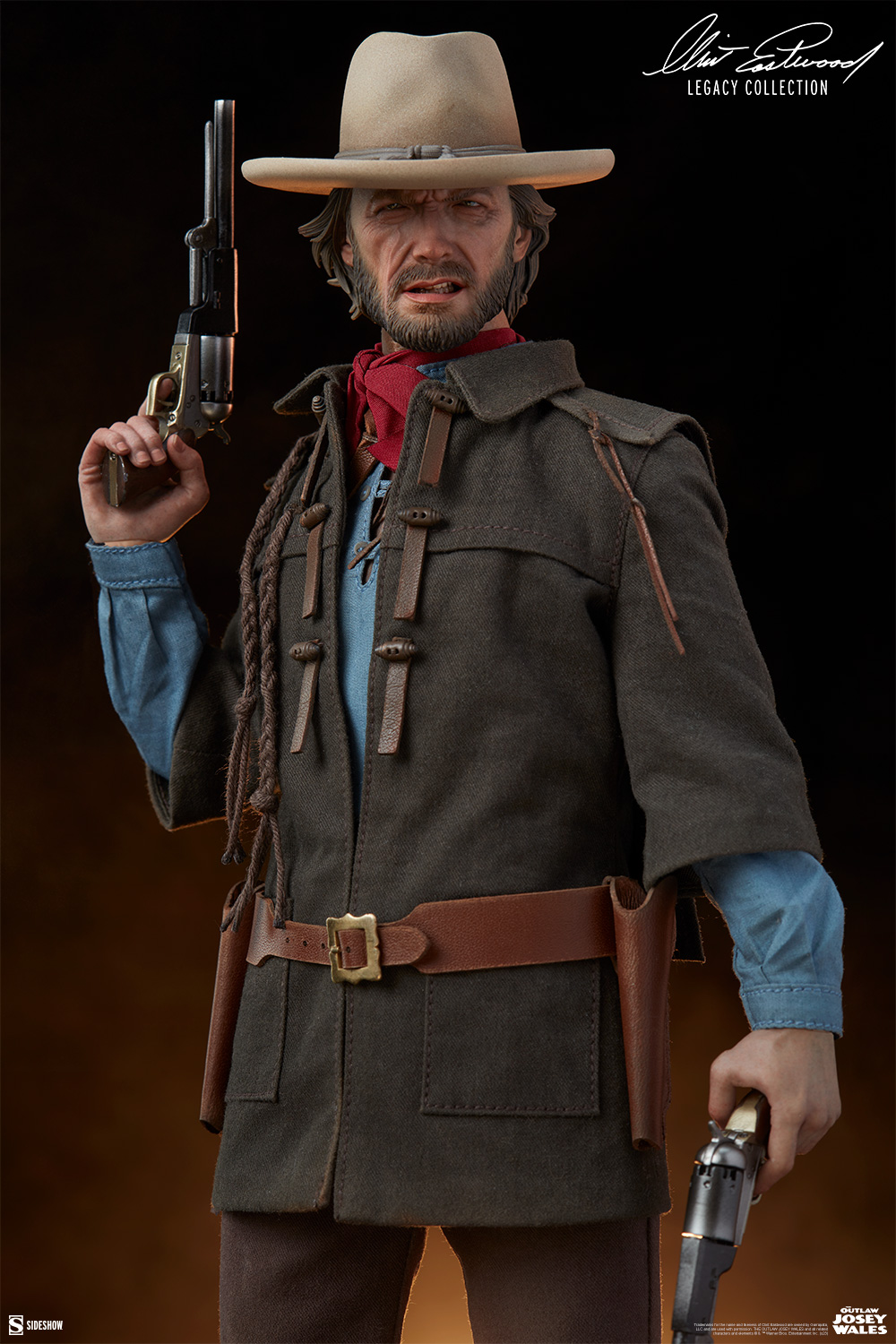 PRE-ORDER Sideshow Studio Josey Wales Clint Eastwood 1004541/6 Action Figure