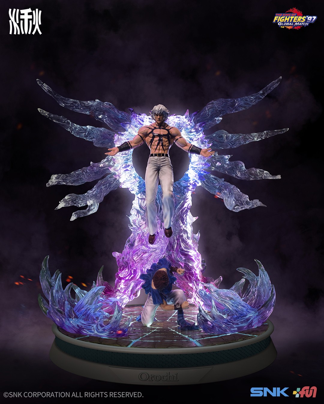 【IN STOCK】Gantaku Anime The King of Fighters 1/6 Scale Orochi and Chris GK/Statue