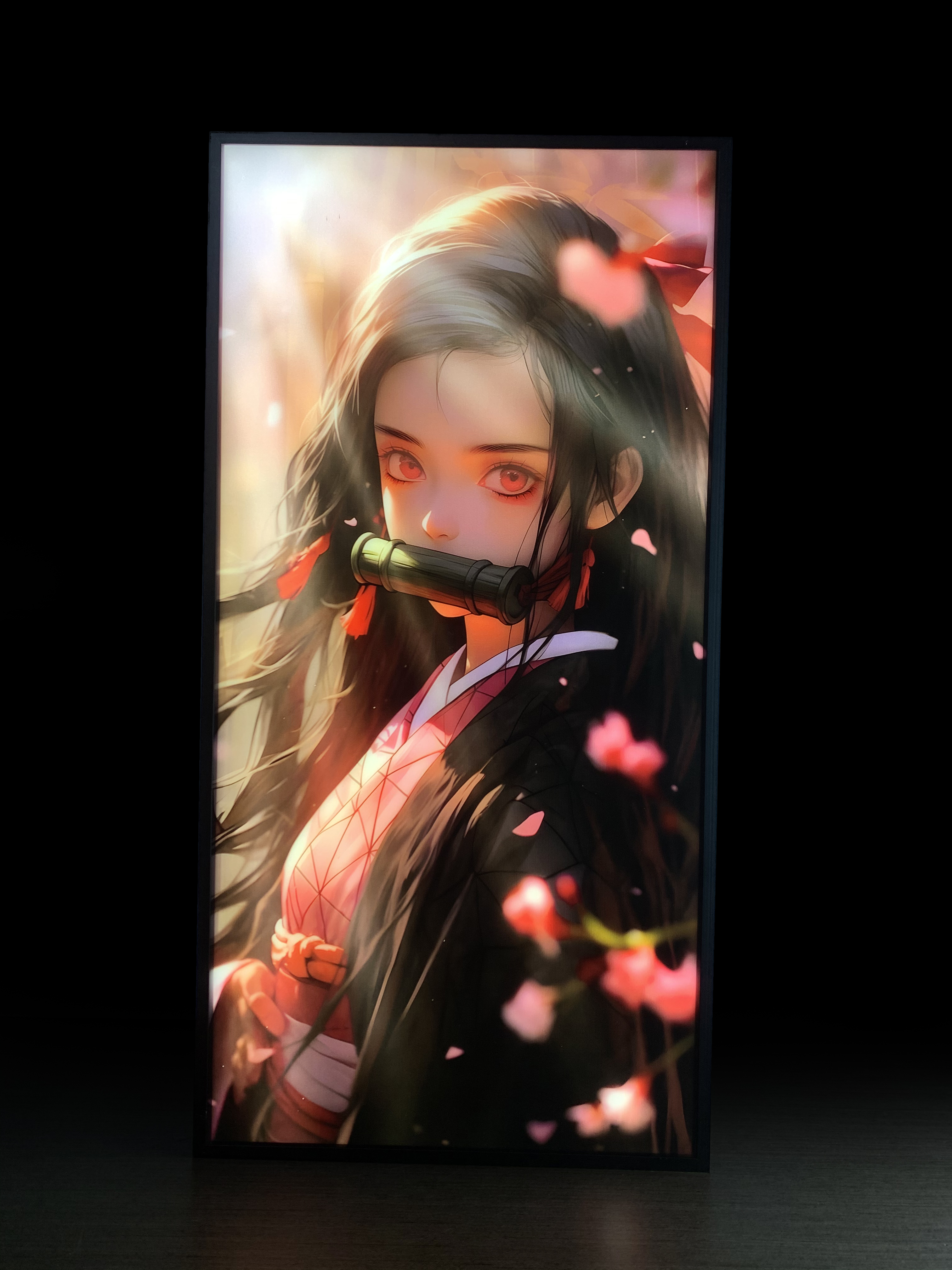 IN-STOCK MOMO Studio - Demon Slayer Decorative Painting of Kamado Nezuko Scene