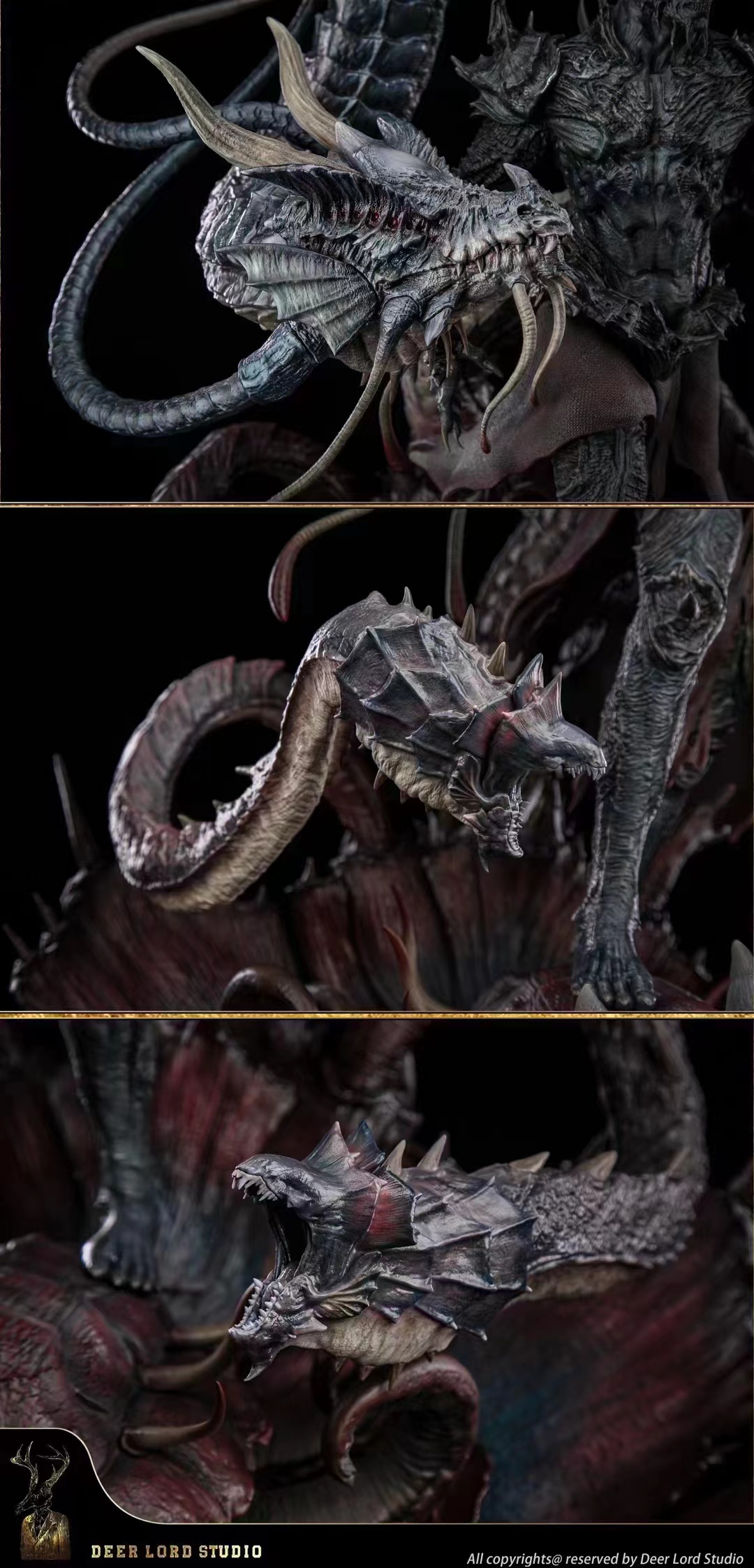 PRE-ORDER Deer Lord Studio - Original Design- Dark Blood Series Balore 1/2 & 1/6 Scale Statue(GK)