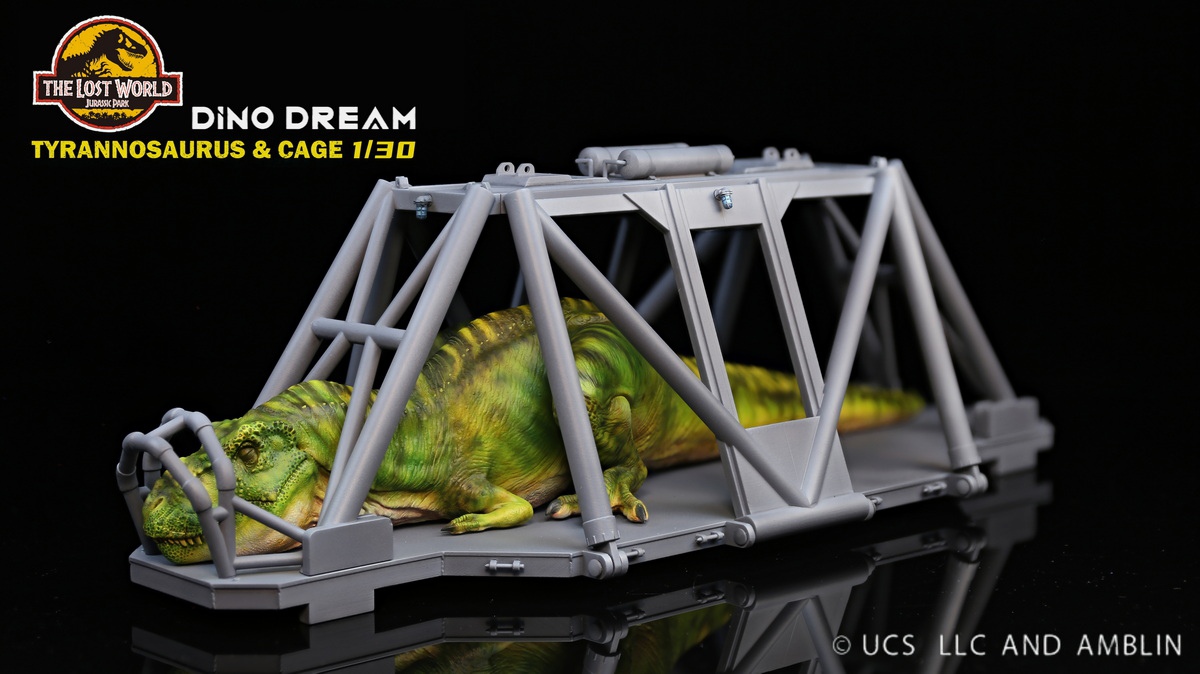 PRE-ORDER DINO DREAM - Jurassic Park 2 THE SLEEPING TYRANNOSAURUS REX (DDJP2021/30 Statue(GK)
