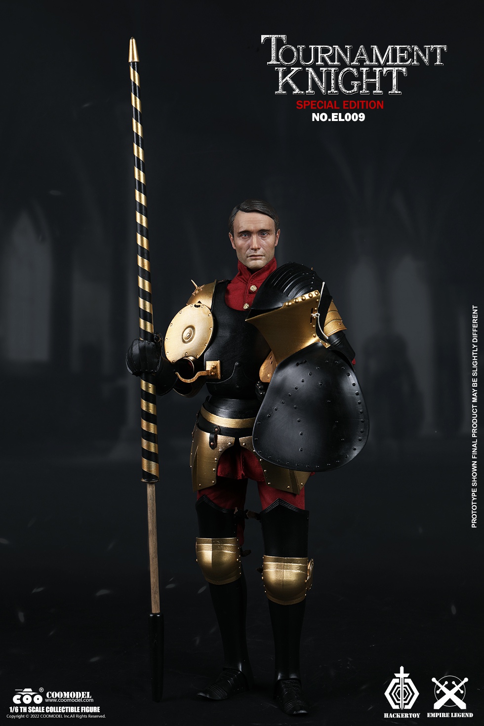 IN-STOCK COOMODEL 1/6 Superalloy - Empire Legend - Tournament Knight Special Legend Version (EL009)