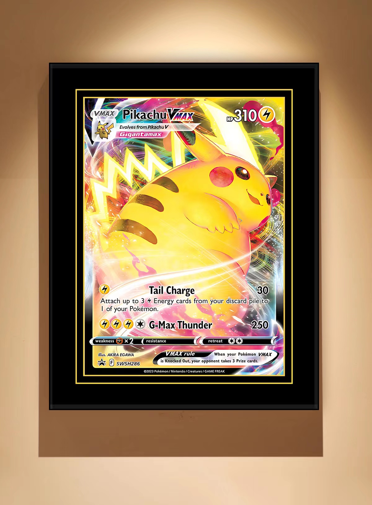 IN-STOCK LangRen Studio - Pokemon Decorative Painting – Decorative Paint of Pikachu Tail Charging Scene