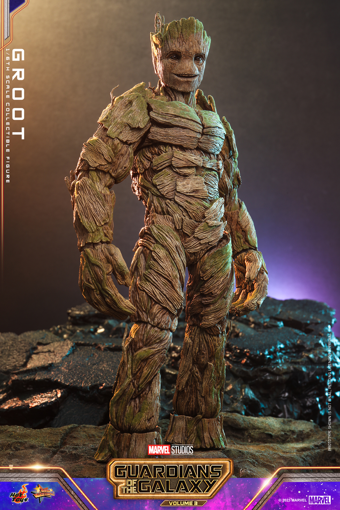 PRE-ORDER HotToys Guardians of the Galaxy Vol.3 GrootMMS706 & MMS707) 1/6 Action Figure