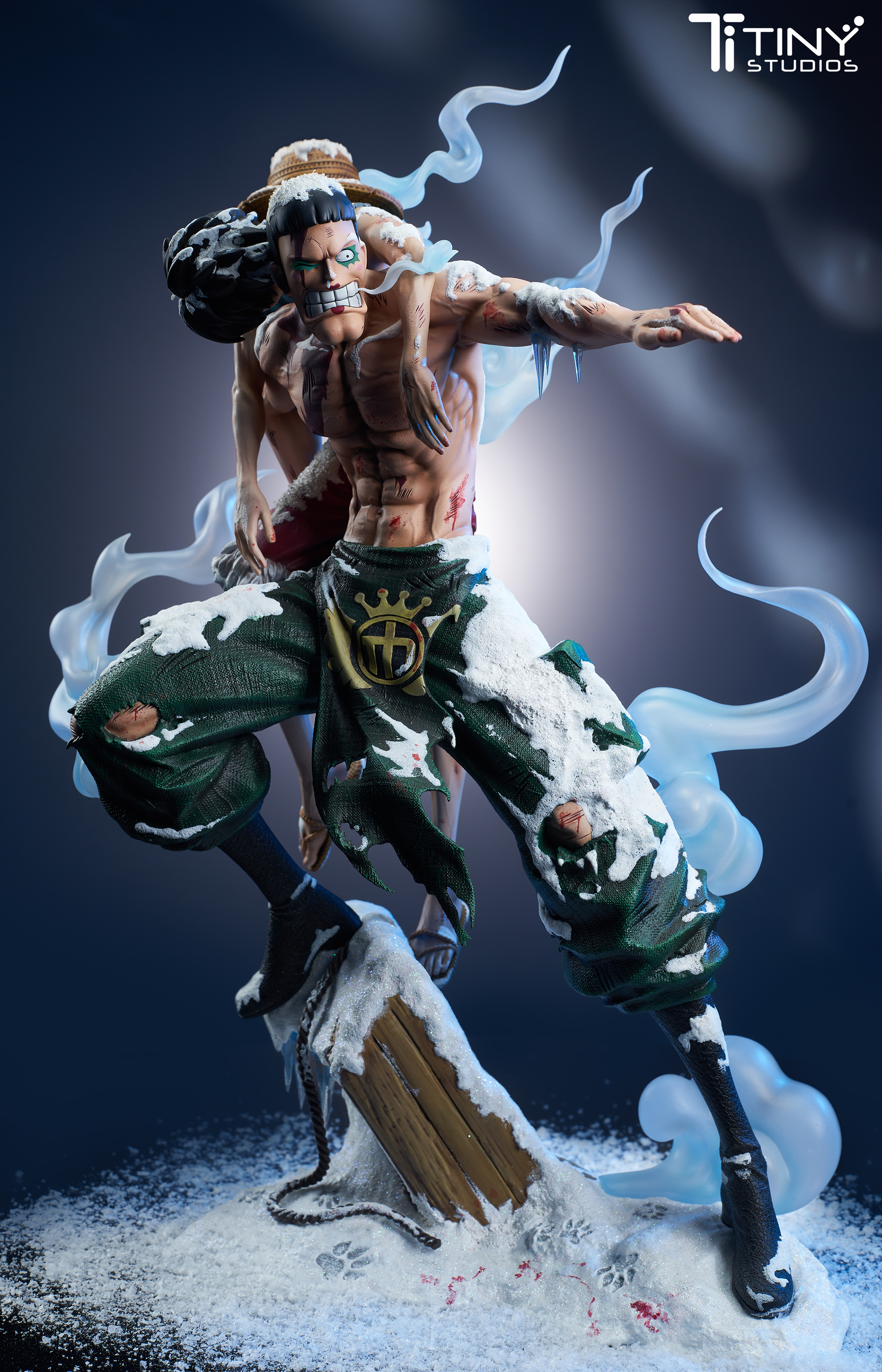 PRE-ORDER Tiny Studio - One Piece Flower of Friendship Bentham and Luffy 1/6 Statue(GK)