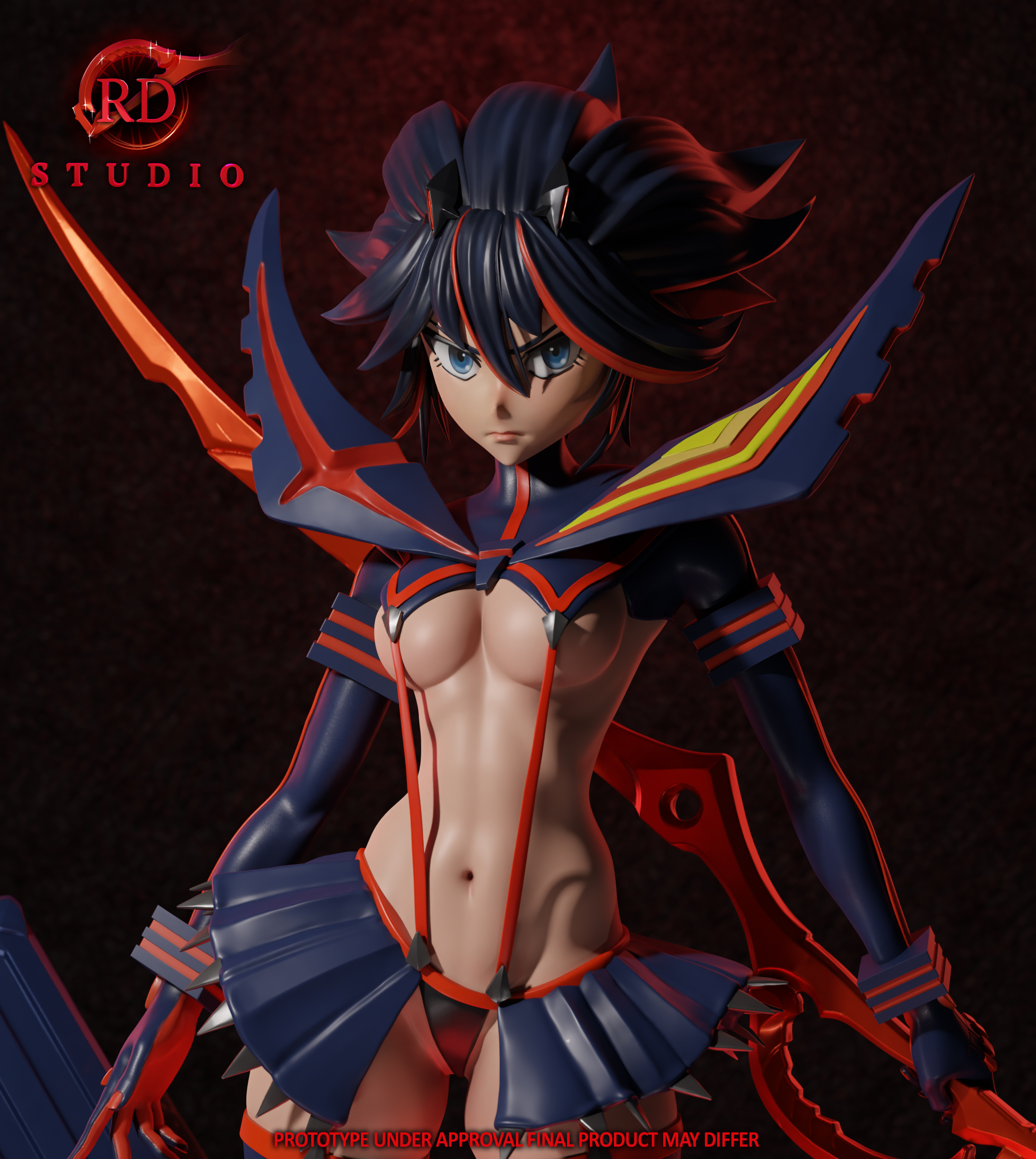 PRE-ORDER RD Studio - KILL la KILL Matoi Ryuuko 1/4 & 1/6 Statue(GK) (Adult 18+)