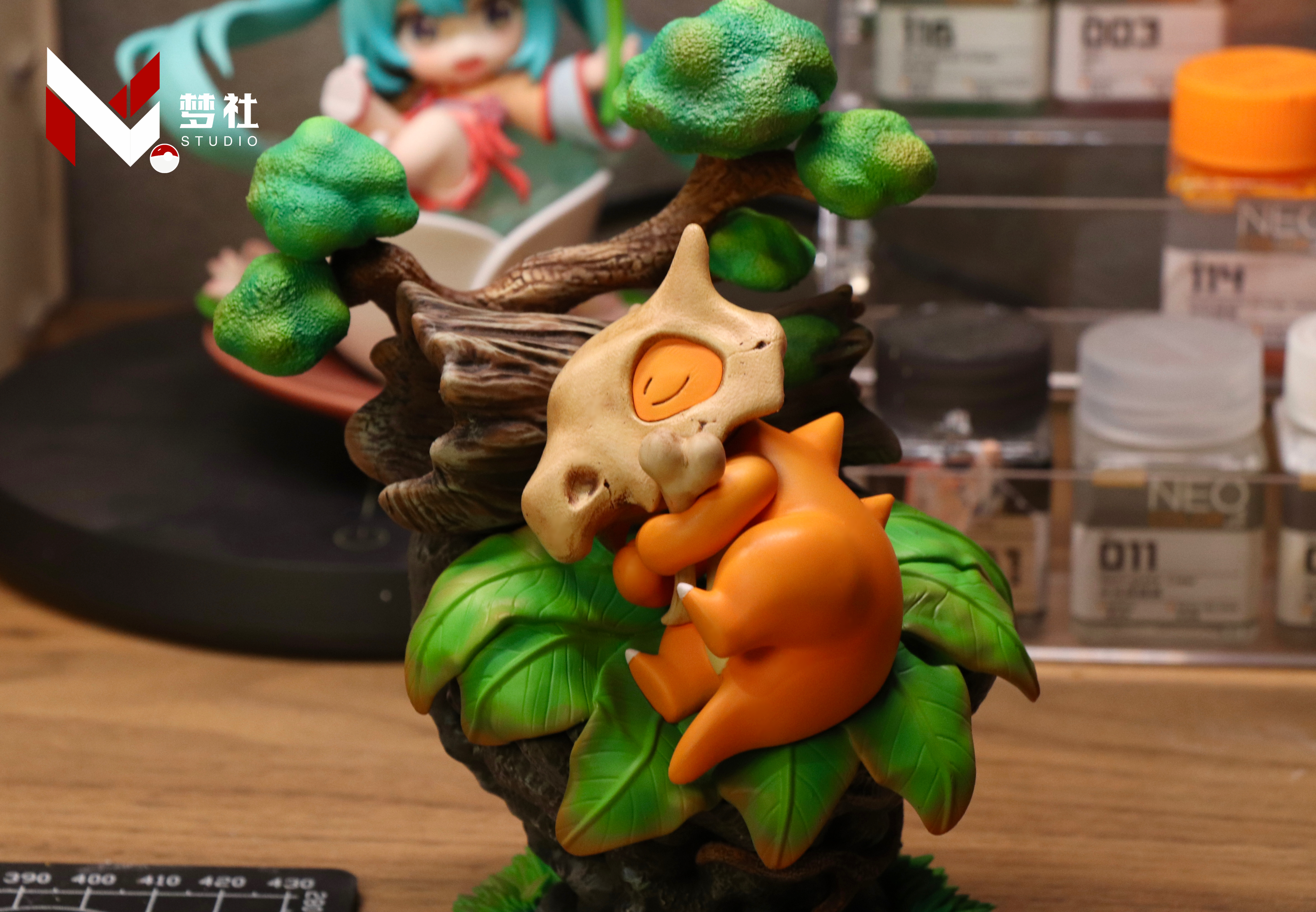 PRE-ORDER Meng Studio - Pokemon Forest Ecological Sleep #1 Cubone Statue(GK)