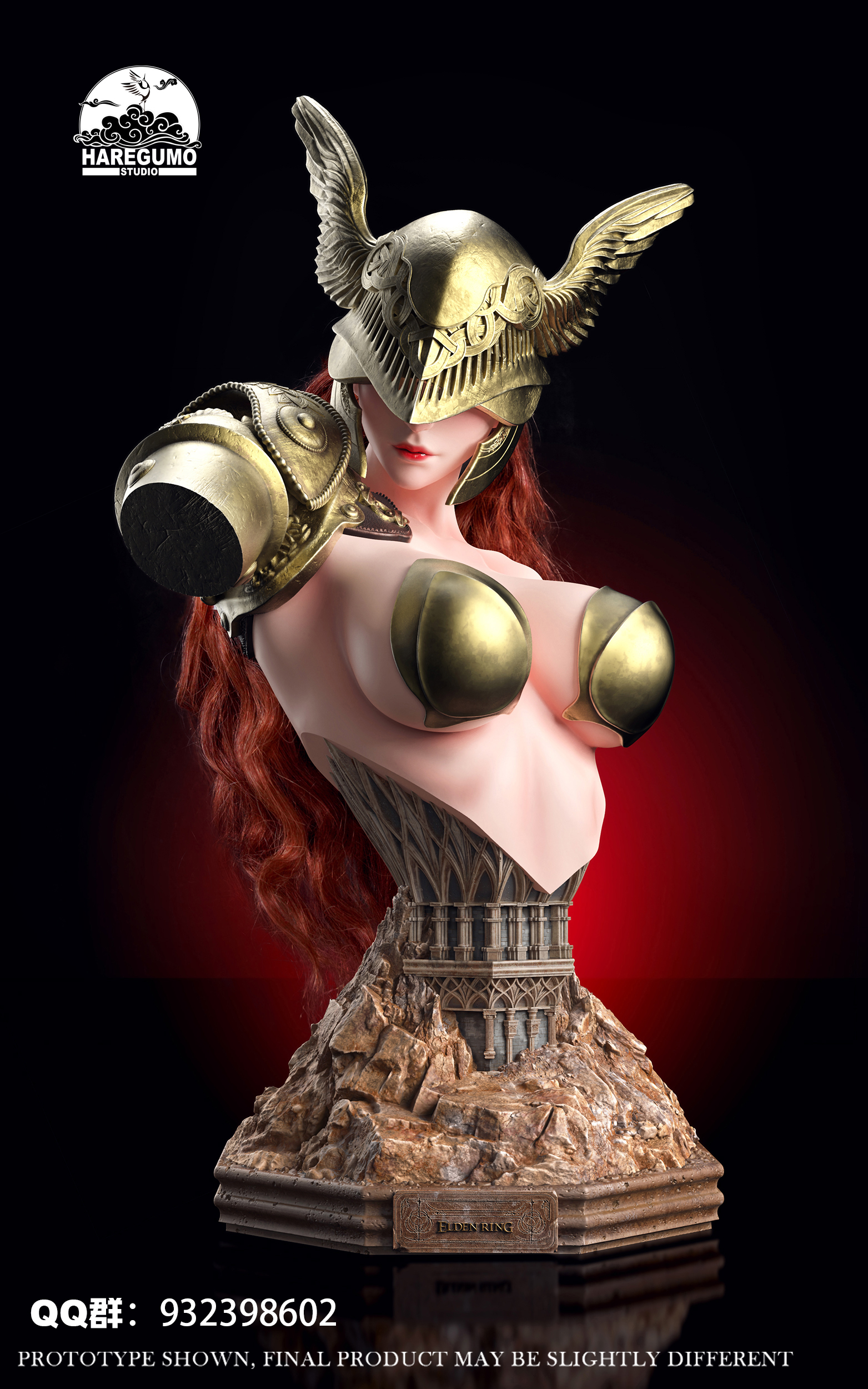 PRE-ORDER Haregumo Studio - Elden Ring Malenia 1/1 & 1/2 Statue(GK)