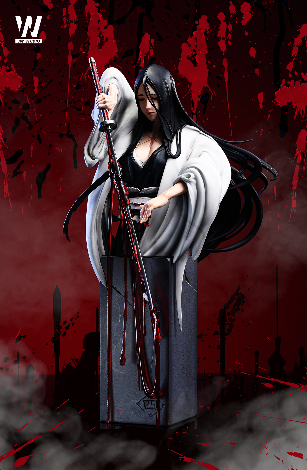 PRE-ORDER JW Studio - Death/Boundary BLEACH Unohana Retsu Bust Statue(GK)