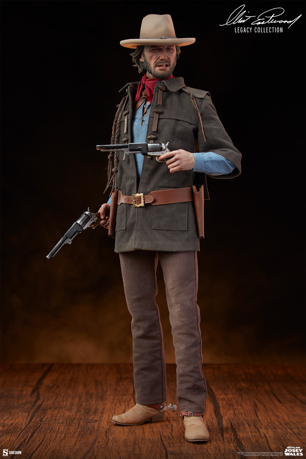 PRE-ORDER Sideshow Studio Josey Wales Clint Eastwood 1004541/6 Action Figure