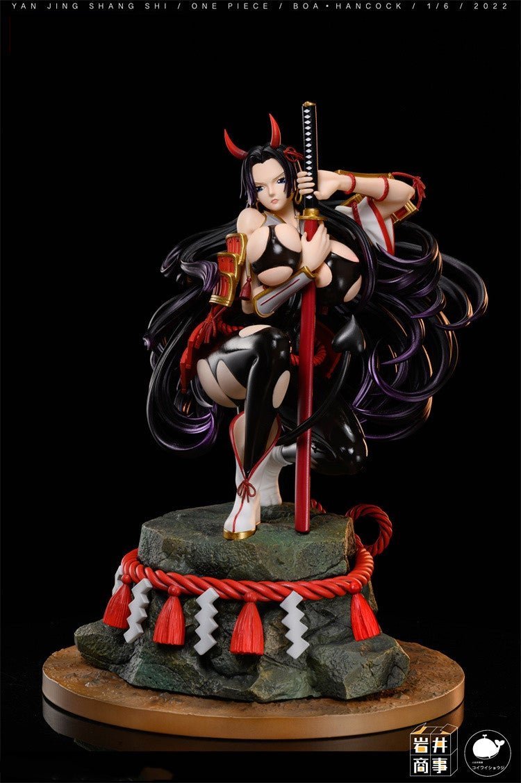 In-Stock 1/6 Scale Onigashima Beasts Pirates Cosplay Series Boa Hancock - ONE PIECE Resin Statue - Koiwai Shoji