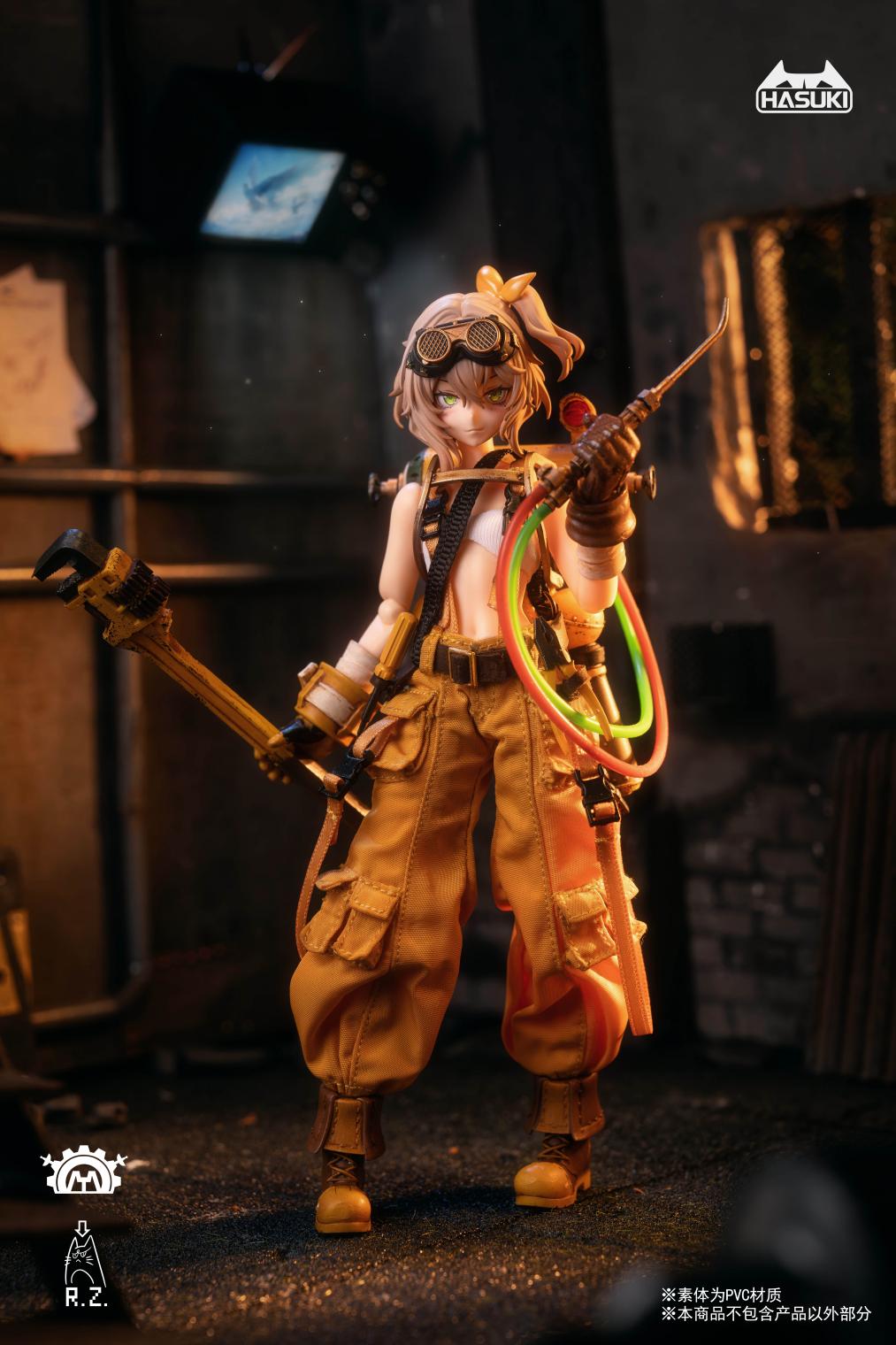 PRE-ORDER HASUKI Studio - Pocket Art Fiona ( PA007 ) 1/12 Action Figure