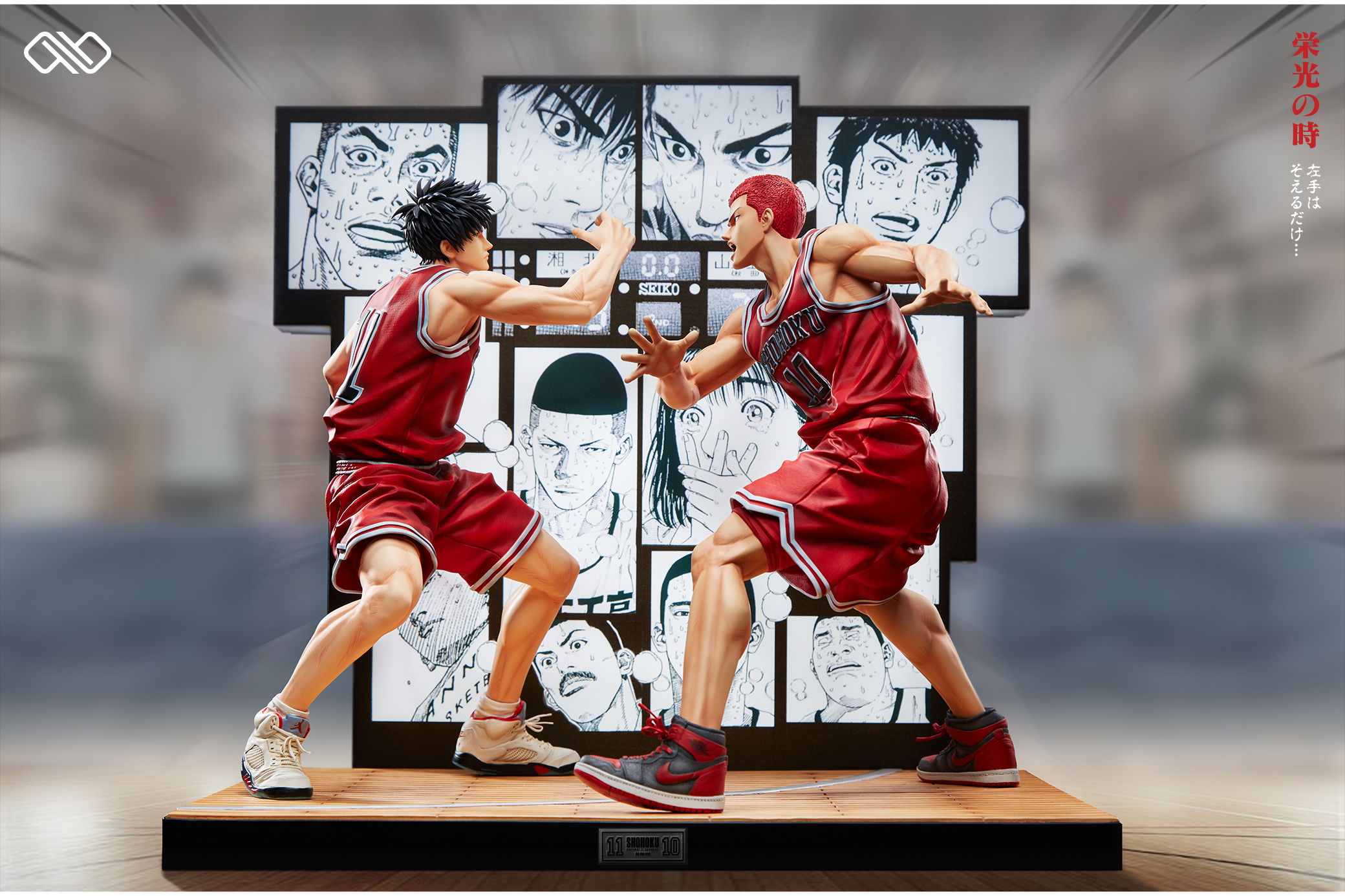 Infinite Studio - Slam Dunk Century High Five Hanamichi Sakuragi & Kaede Rukawa 1/6 Statue(GK)