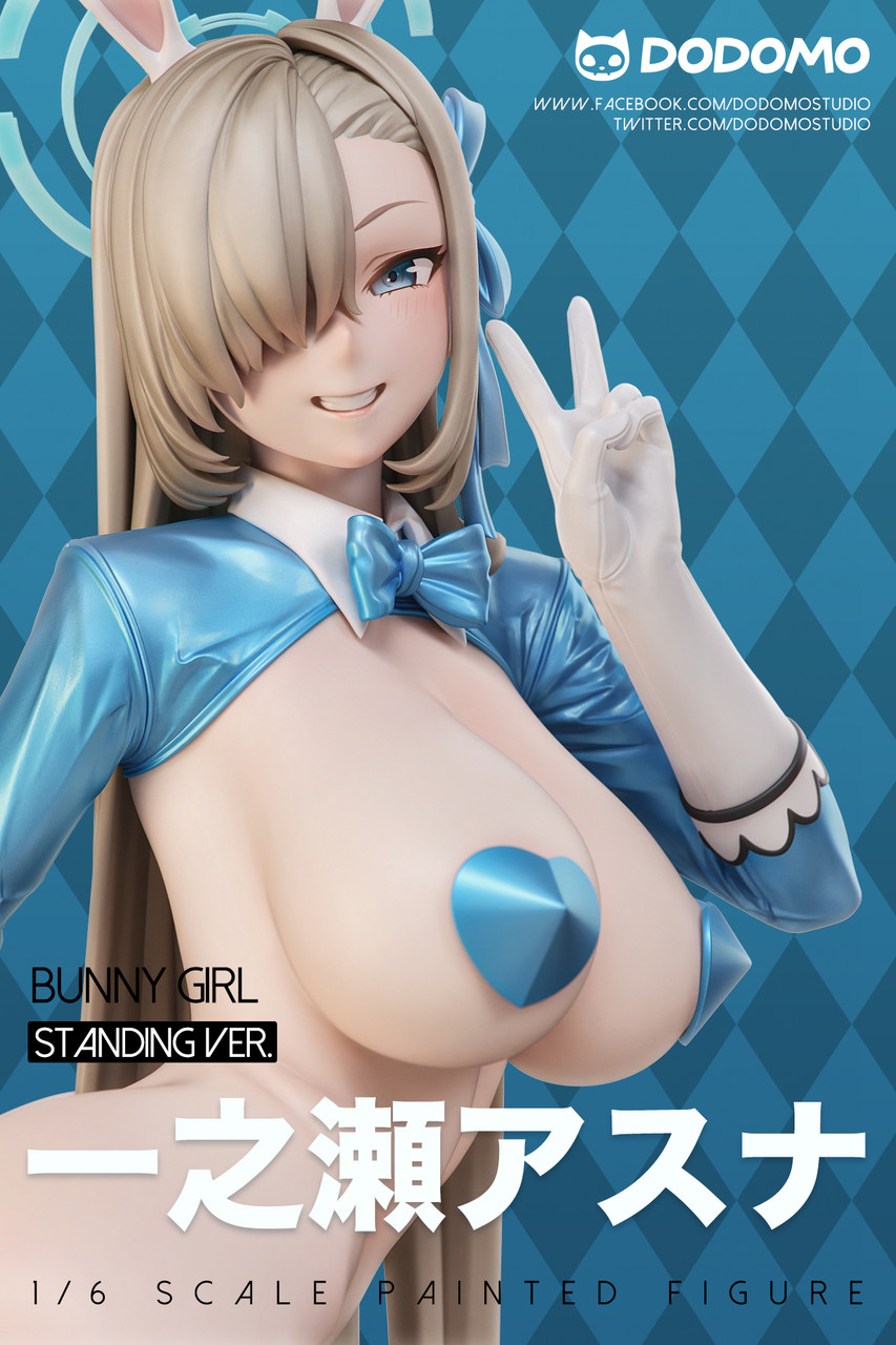 PRE-ORDER Dodomo Studio - Blue Archive Itinose asena - Reverse Bunny Girl (Standing) Statue(GK) (Adult 18+)