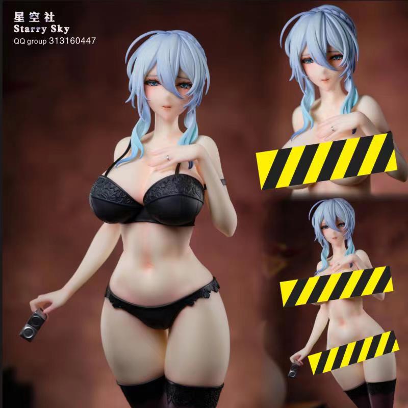 PRE-ORDER Starry Sky-Studio Original Design Yukino Mifuyu Yuki-Onna 1/6 & 1/4 Scale Statue(GK) (Adult 18+)