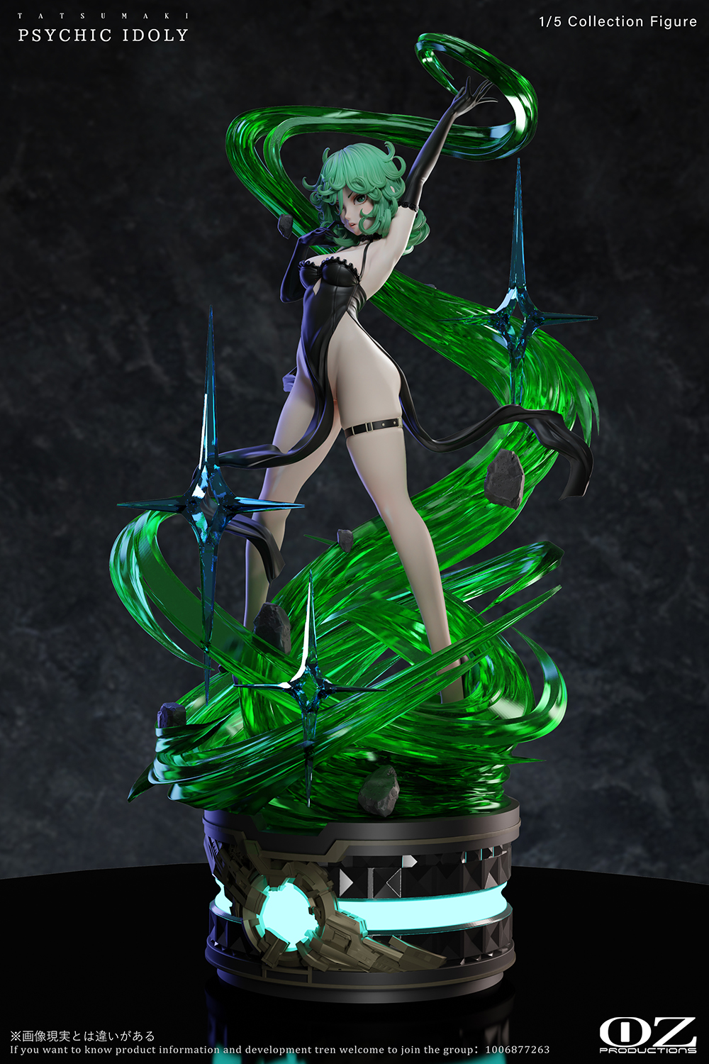 OZ productions Studio - Superb Doll - Tatsumaki Statue(GK) (Adult 18+)