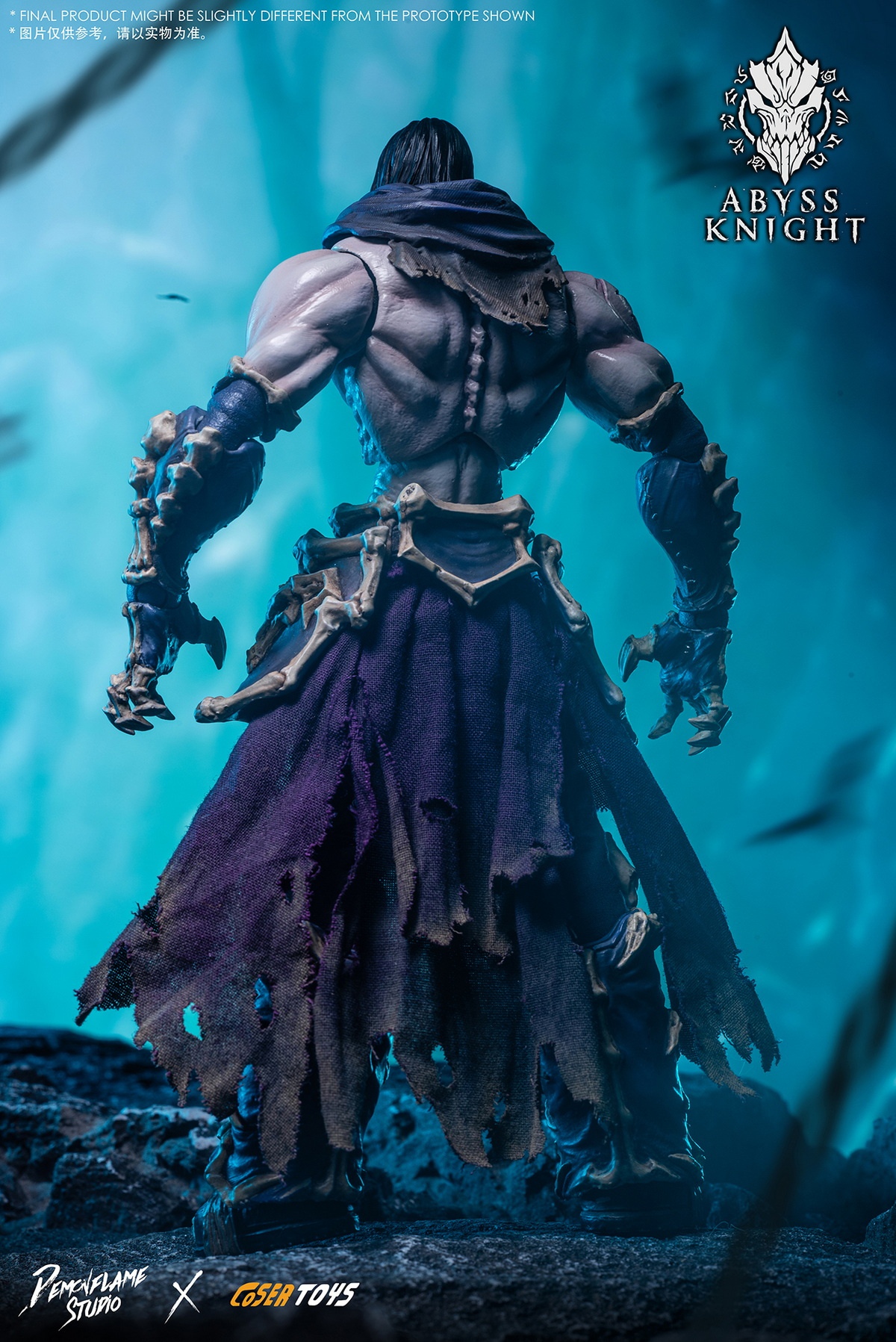 PRE-ORDER DEMON FLAME X COSER TOYS arksiders Abyss Knight (AD-005) 1/12th Action Figure