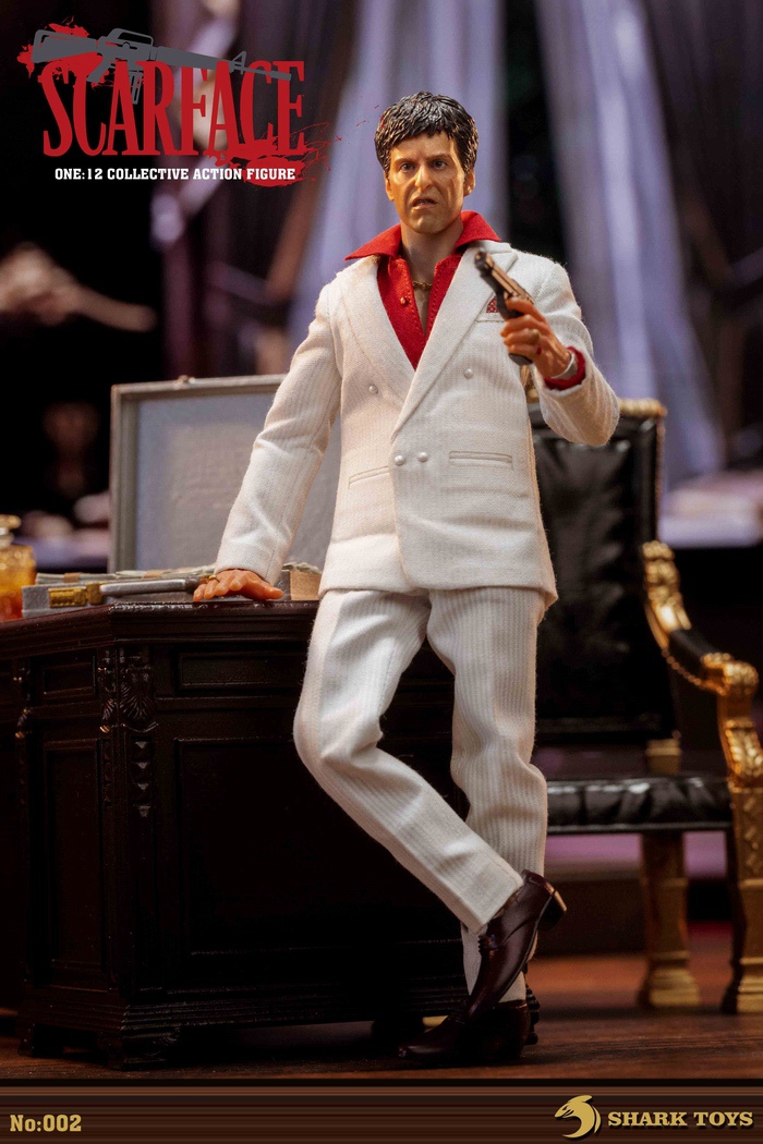 【IN STOCK】SHARK TOYS 1/12 Angry Tony 002a single version 002 package version action figure