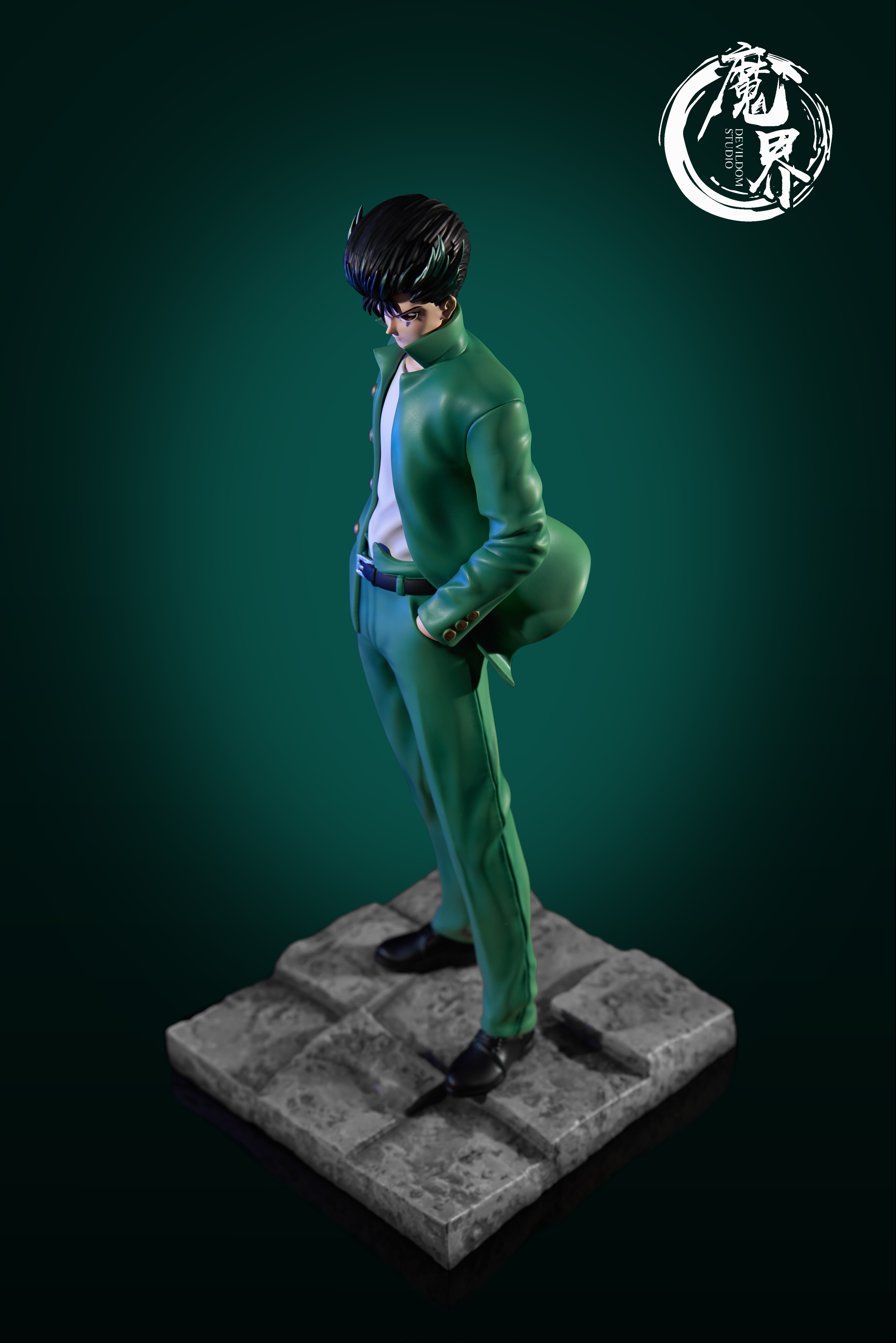PRE-ORDER Devil Dom Studio - Yu Yu Hakusho Protagonist Group #1—Yusuke Ura 1/6 Statue(GK)