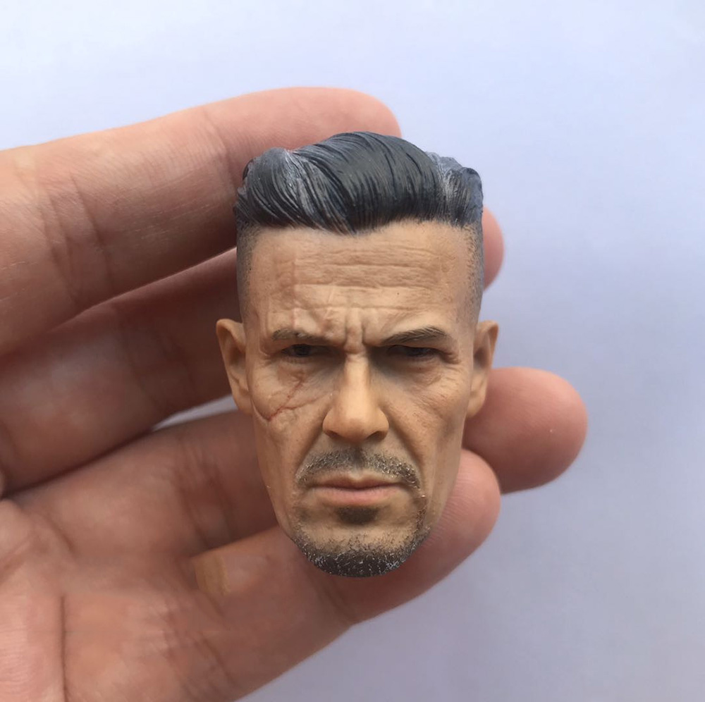 1/6 Deadpool 2 Cable Head Sculpt Carving Fit 2 Male Action Figure Body Toys In Stock