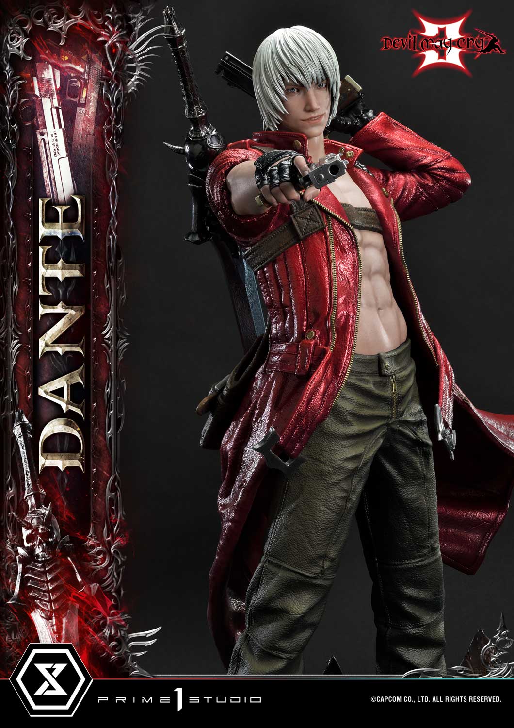 PRE-ORDER Prime 1 Studio - Devil May Cry - DANTE UPMDMC3-01DXS 1/4 Action Figure