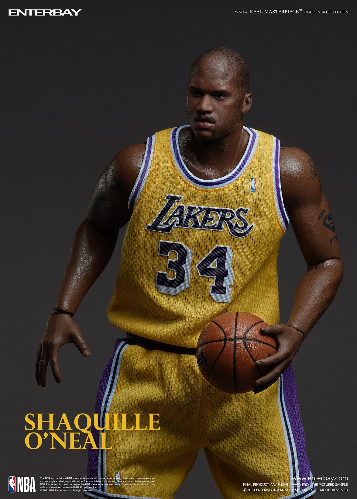 PRE-ORDER ENTERBAY Studio NBA Shaquzlle O'NEAL( RM-1085) 1/6 Action Figure