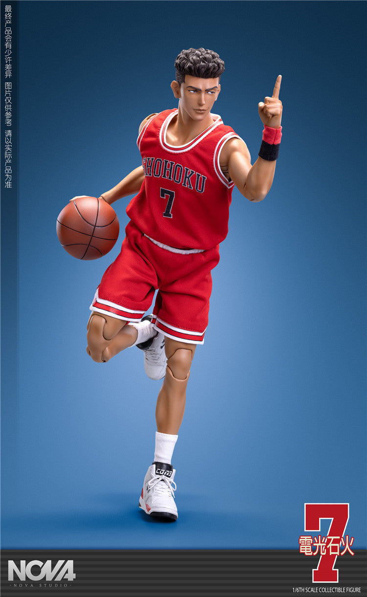 In stock 1/6 Action FIgure NOVA Slum Dunk No.7 Ryota Miyagi Basketball Player