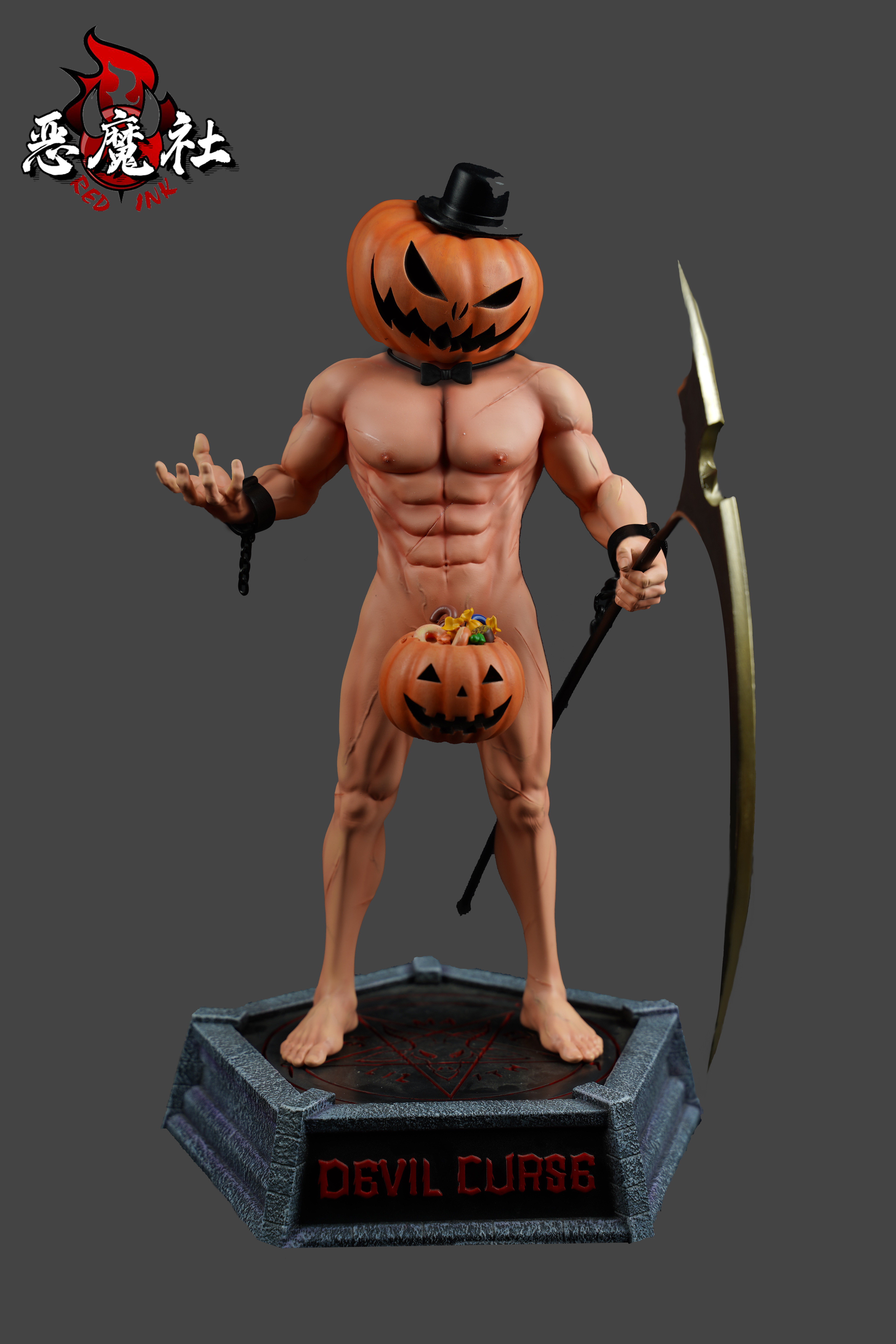 PRE-ORDER Devil studio Silent Hill Evil Call Pyramid Head VS Pumpkin Head 1/6 Statue(GK)(Adult 18+)